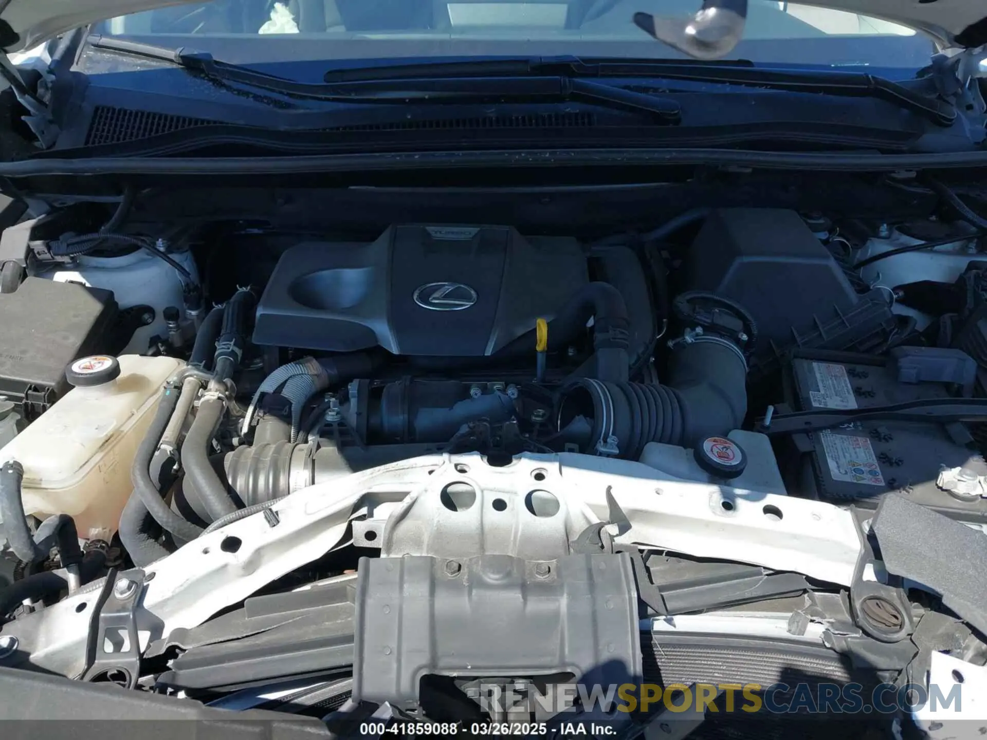 10 fotografías del automóvil dañado JTJGARDZ8M5024318 LEXUS NX 300 2021