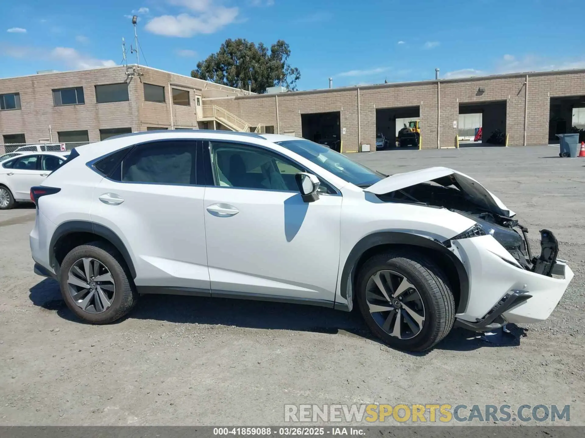 12 fotografías del automóvil dañado JTJGARDZ8M5024318 LEXUS NX 300 2021