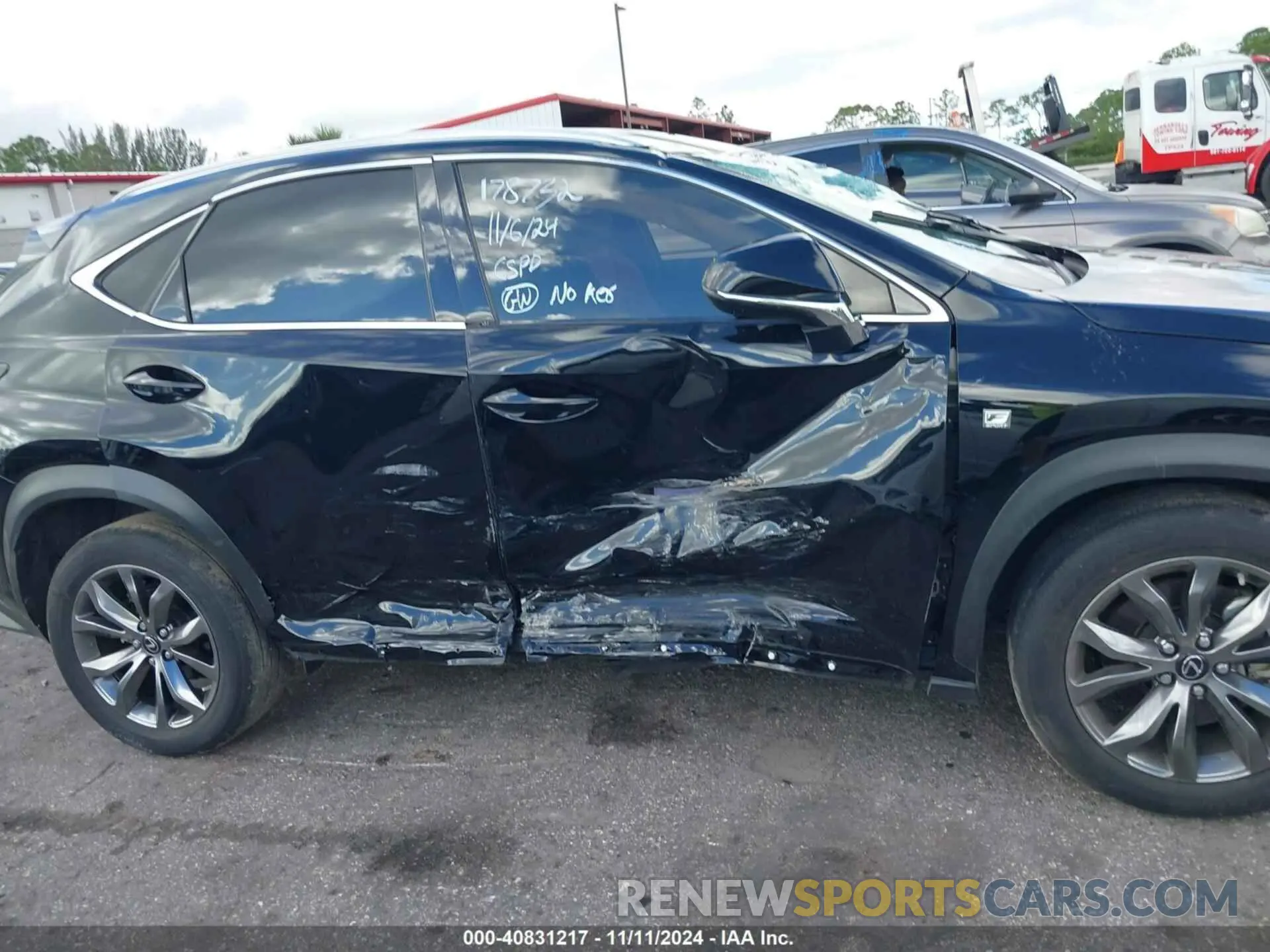 6 fotografías del automóvil dañado JTJSARBZ0M2178732 LEXUS NX 300 2021