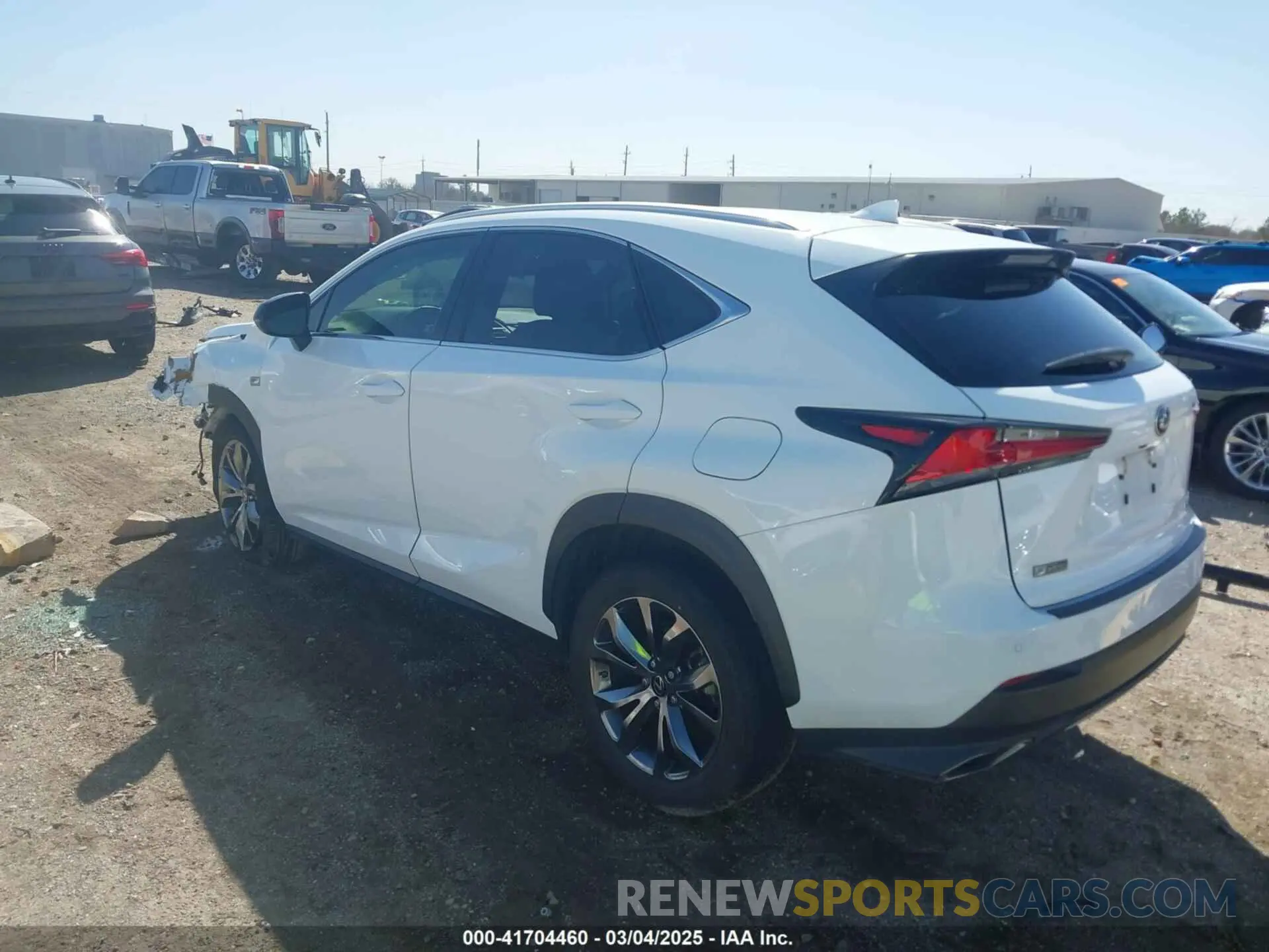 3 fotografías del automóvil dañado JTJSARBZ0M2200213 LEXUS NX 300 2021