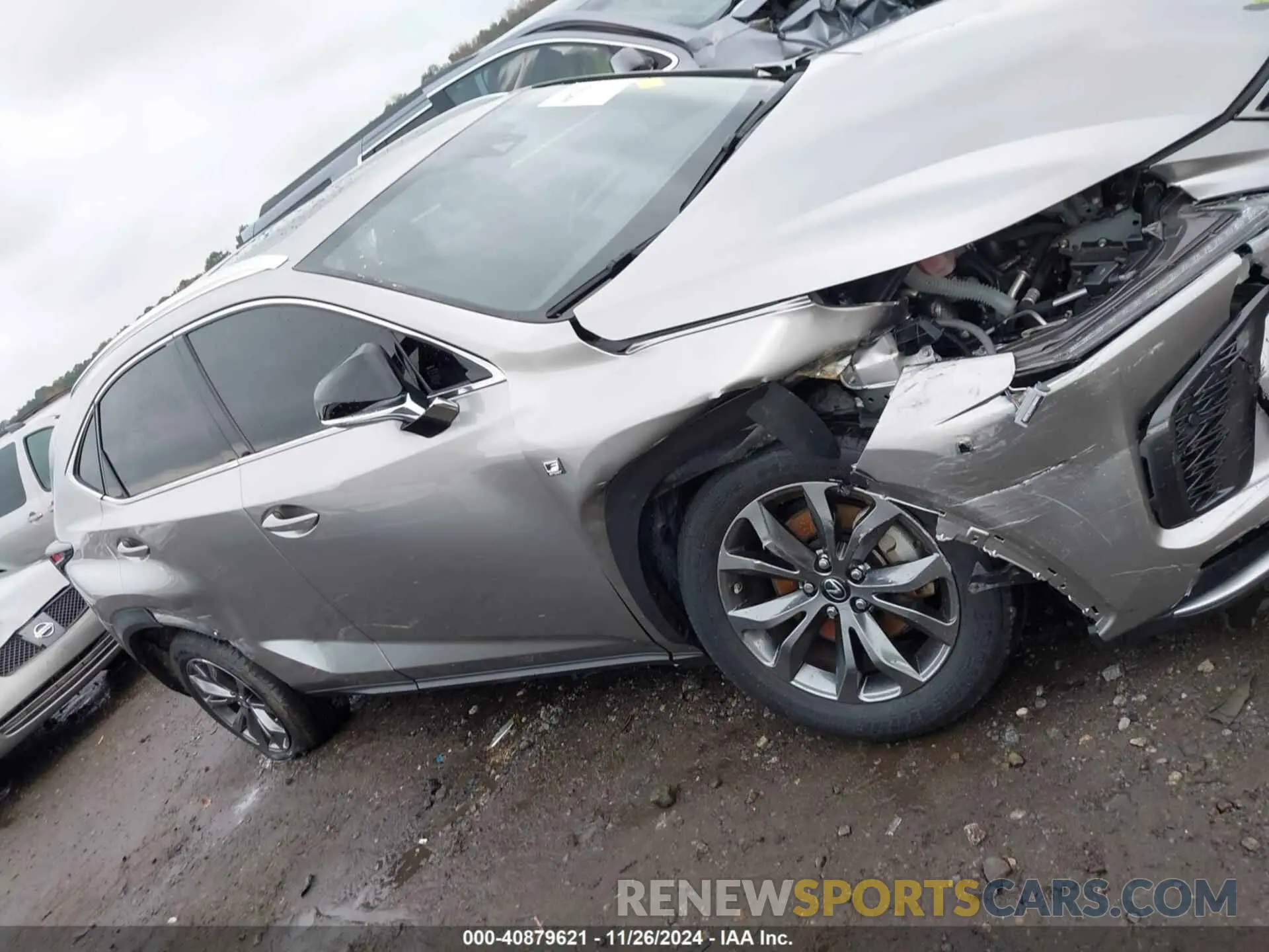 13 fotografías del automóvil dañado JTJSARBZ1M2193319 LEXUS NX 300 2021