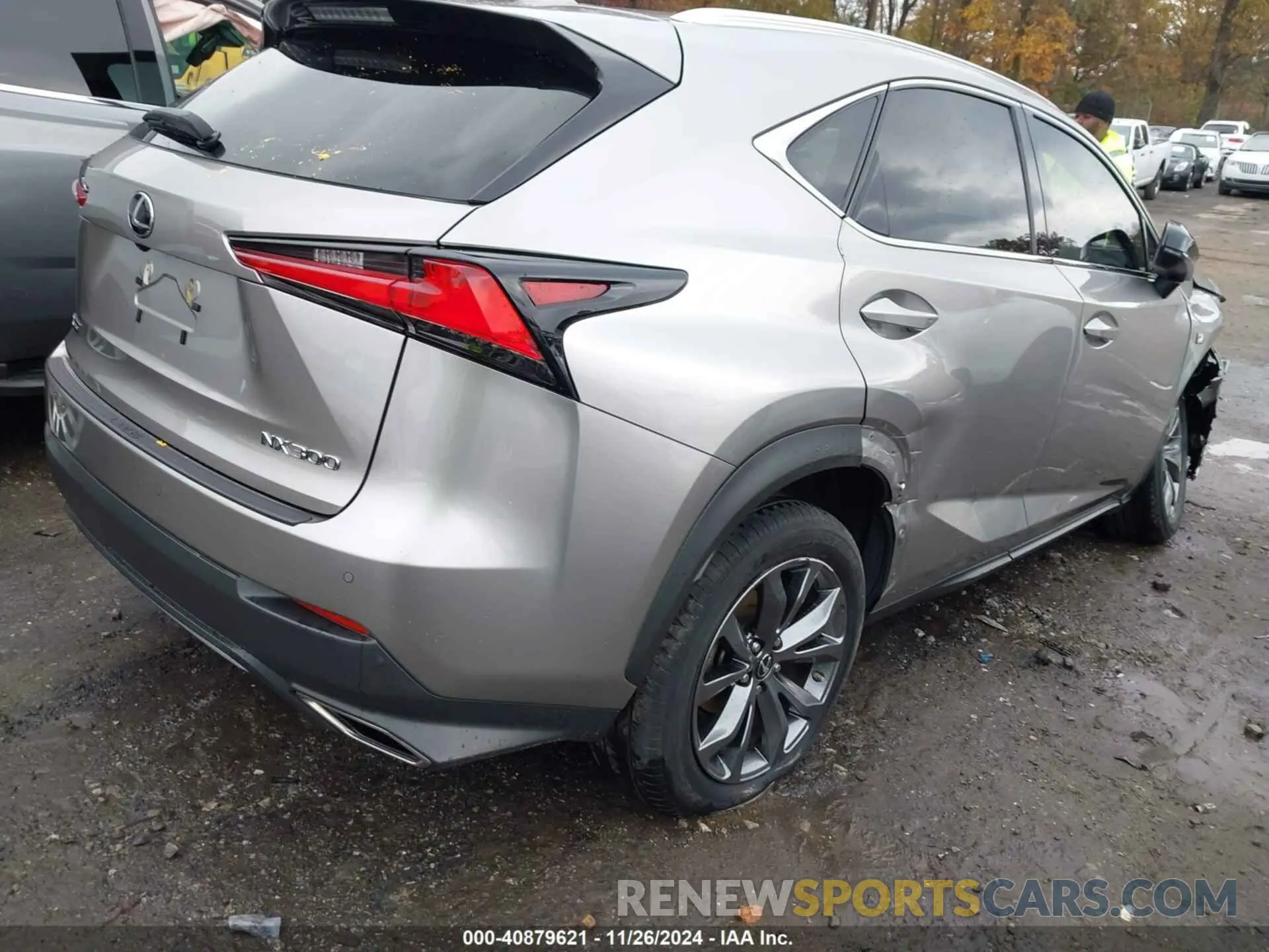 4 fotografías del automóvil dañado JTJSARBZ1M2193319 LEXUS NX 300 2021