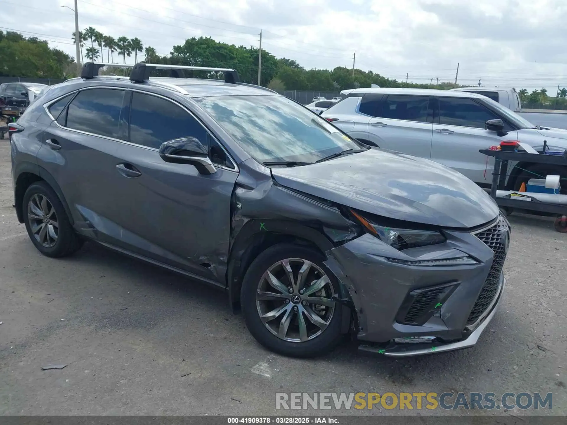 1 fotografías del automóvil dañado JTJSARBZ1M2198603 LEXUS NX 300 2021