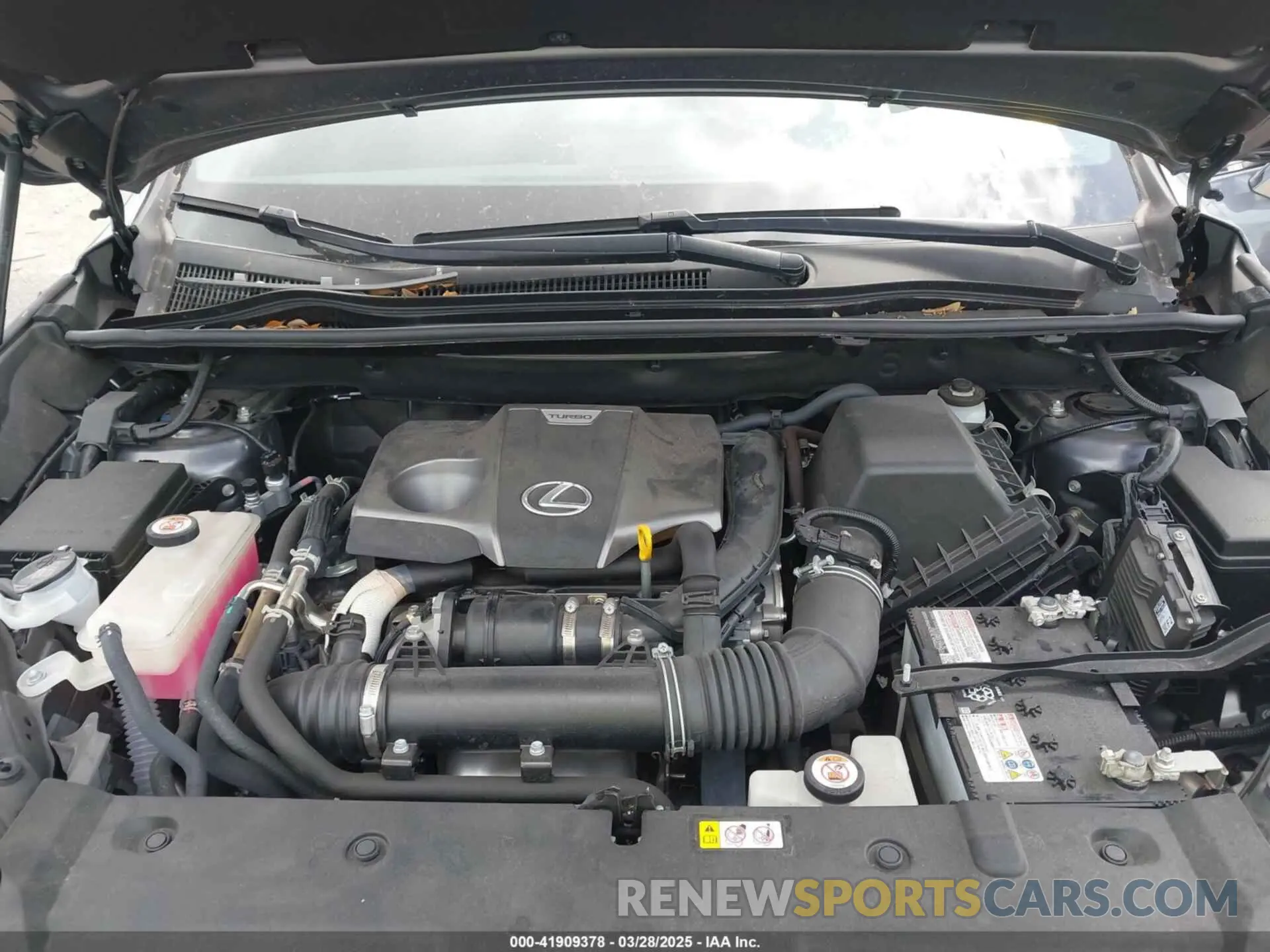 10 fotografías del automóvil dañado JTJSARBZ1M2198603 LEXUS NX 300 2021