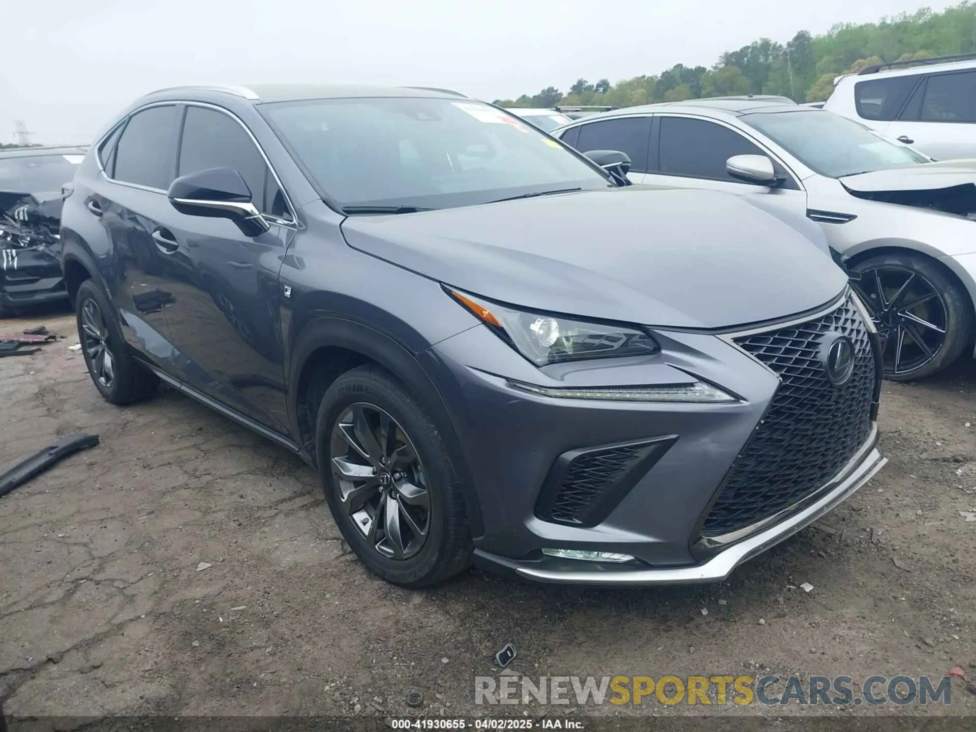 1 fotografías del automóvil dañado JTJSARBZ3M2192219 LEXUS NX 300 2021