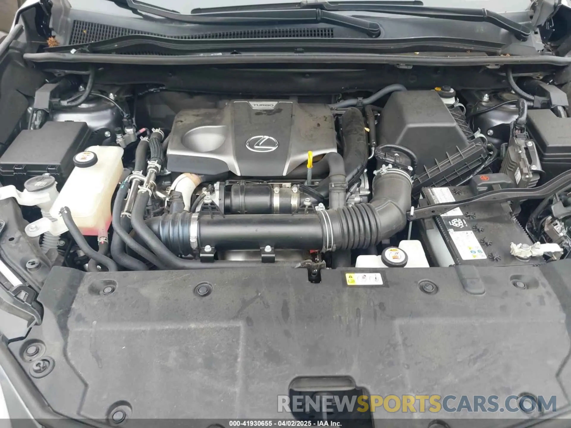 10 fotografías del automóvil dañado JTJSARBZ3M2192219 LEXUS NX 300 2021
