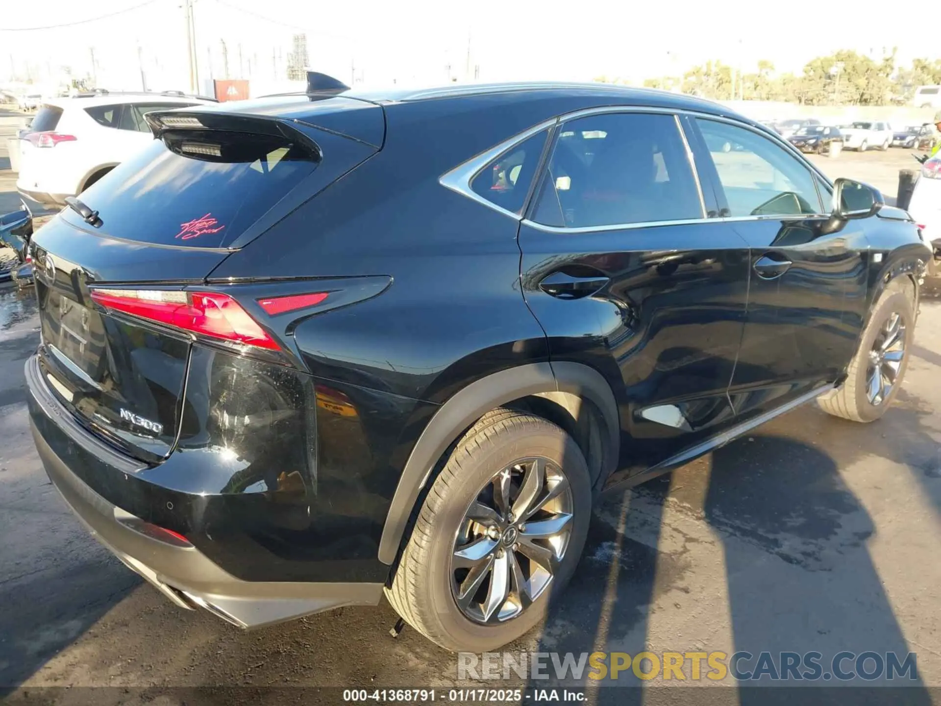 4 fotografías del automóvil dañado JTJSARBZ4M2179737 LEXUS NX 300 2021
