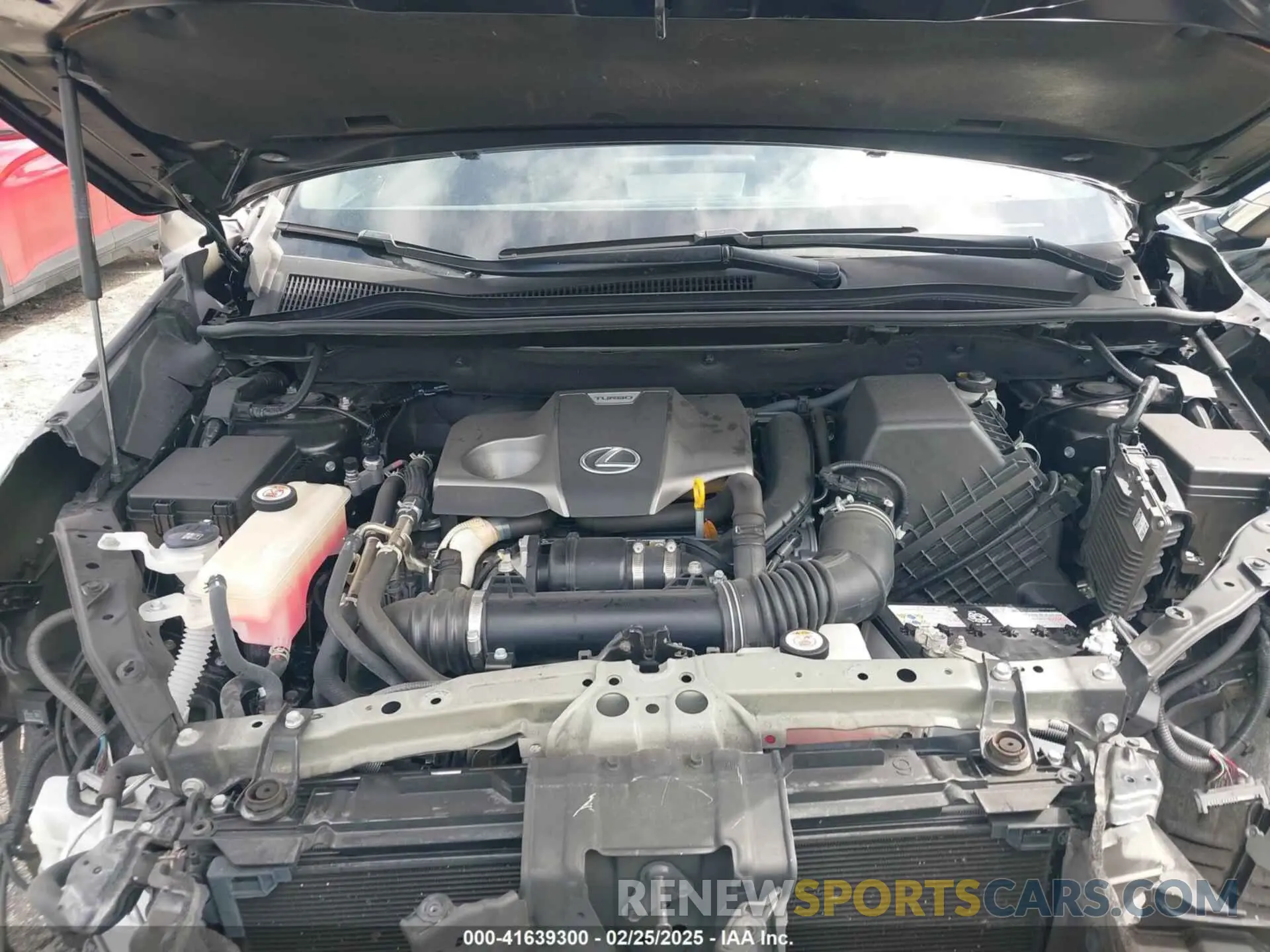 10 fotografías del automóvil dañado JTJSARBZ5M2179908 LEXUS NX 300 2021
