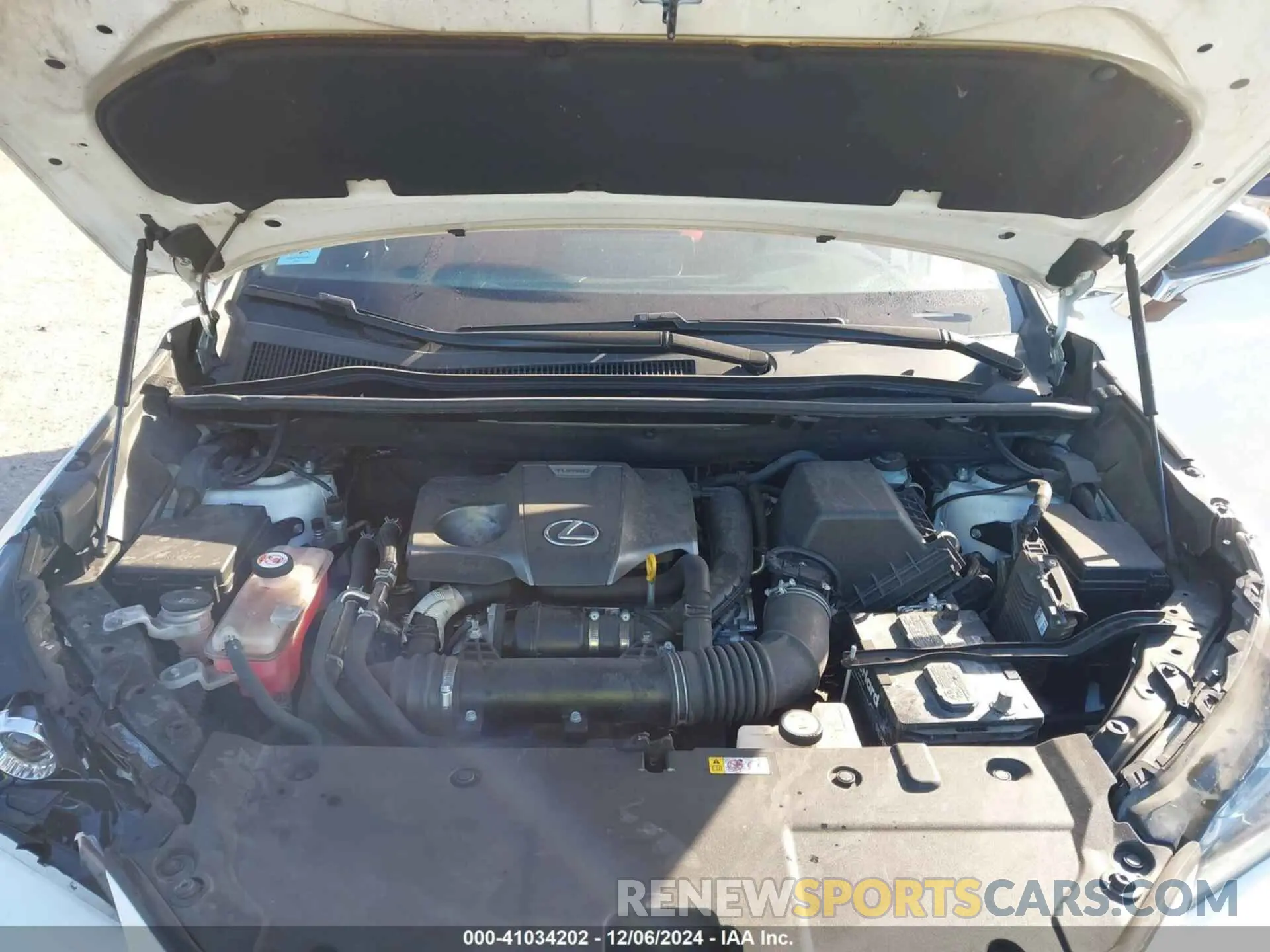 10 fotografías del automóvil dañado JTJSARBZ8M2199988 LEXUS NX 300 2021