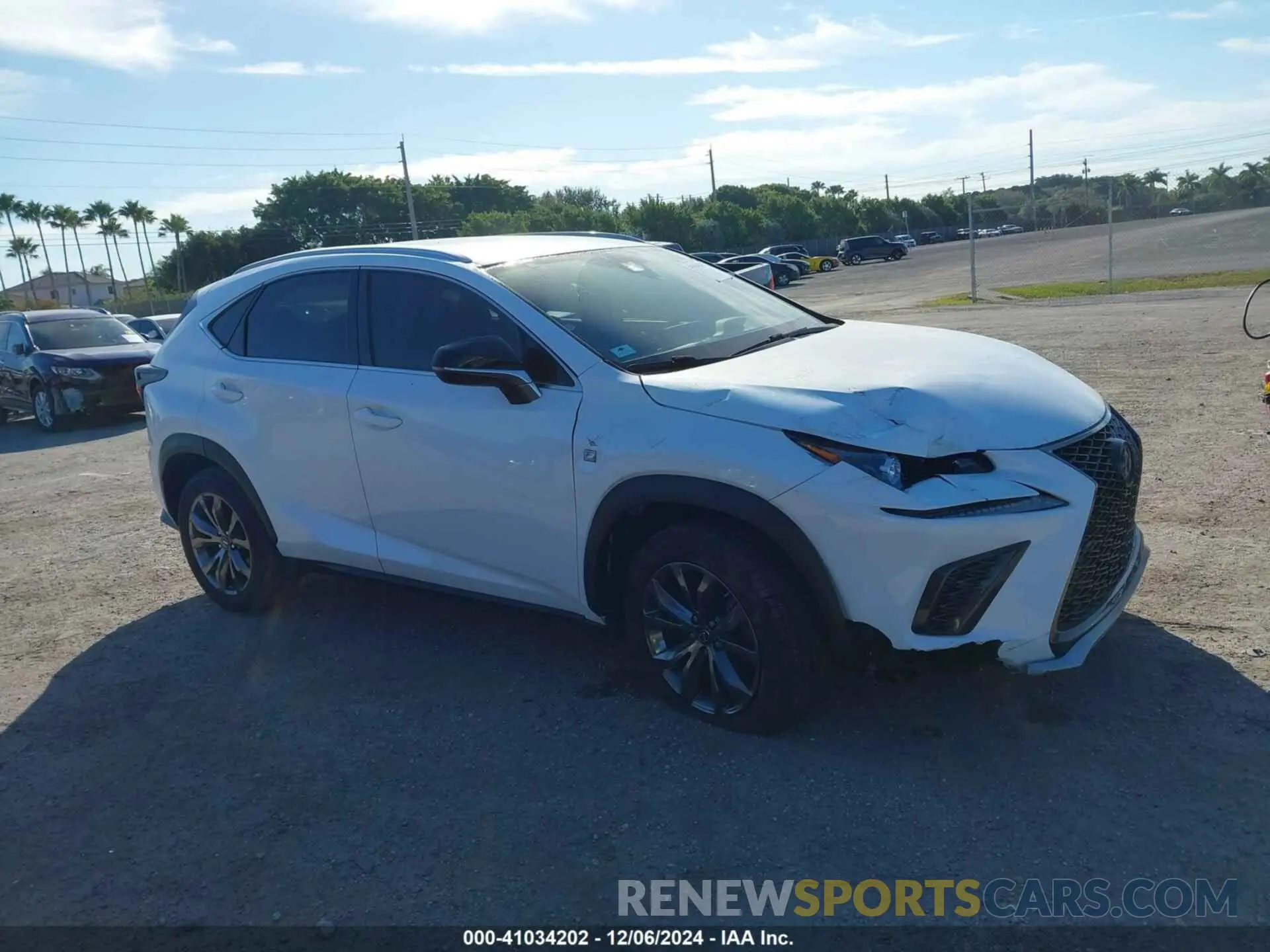 6 fotografías del automóvil dañado JTJSARBZ8M2199988 LEXUS NX 300 2021