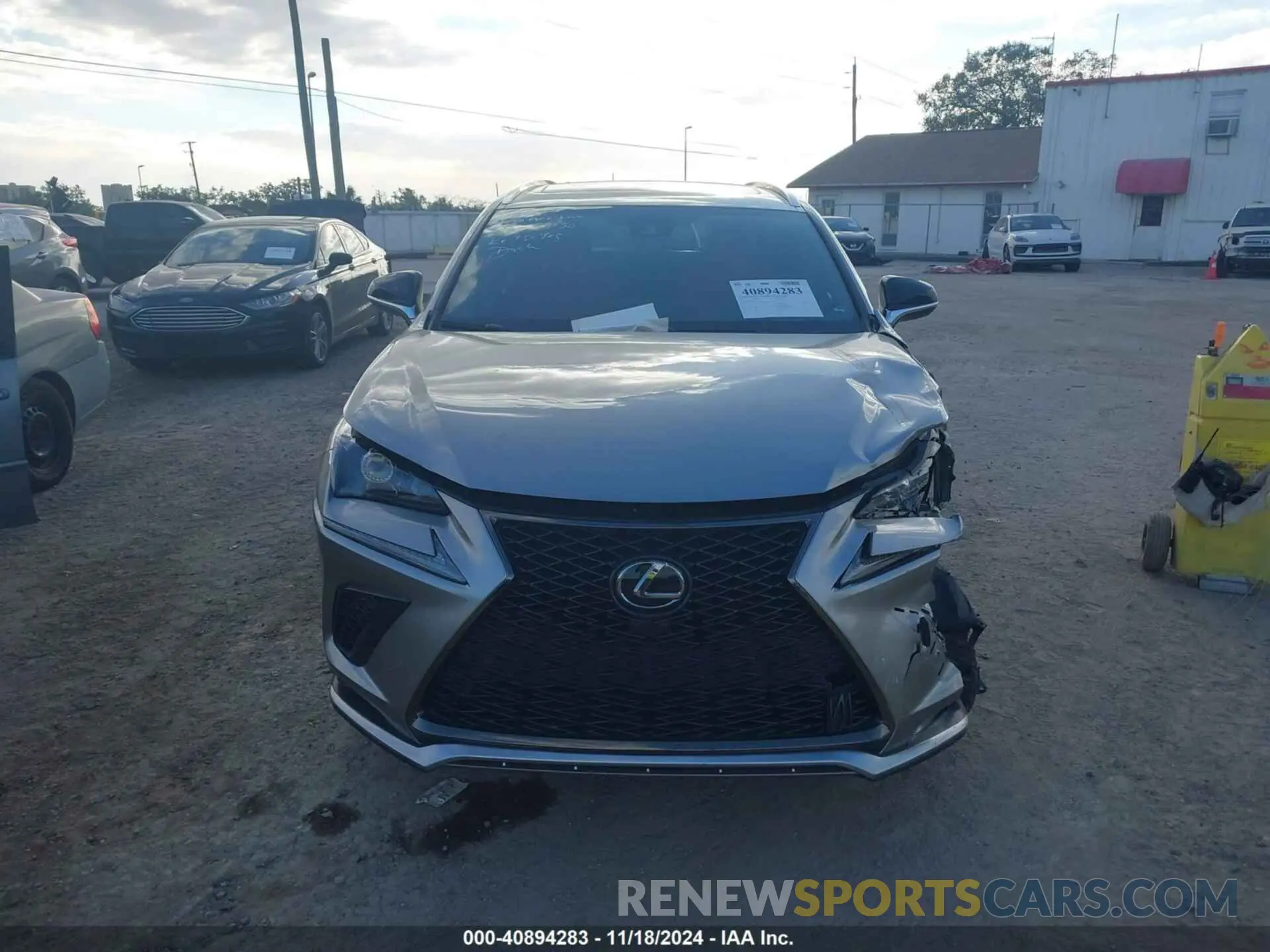 13 fotografías del automóvil dañado JTJSARBZXM2190953 LEXUS NX 300 2021