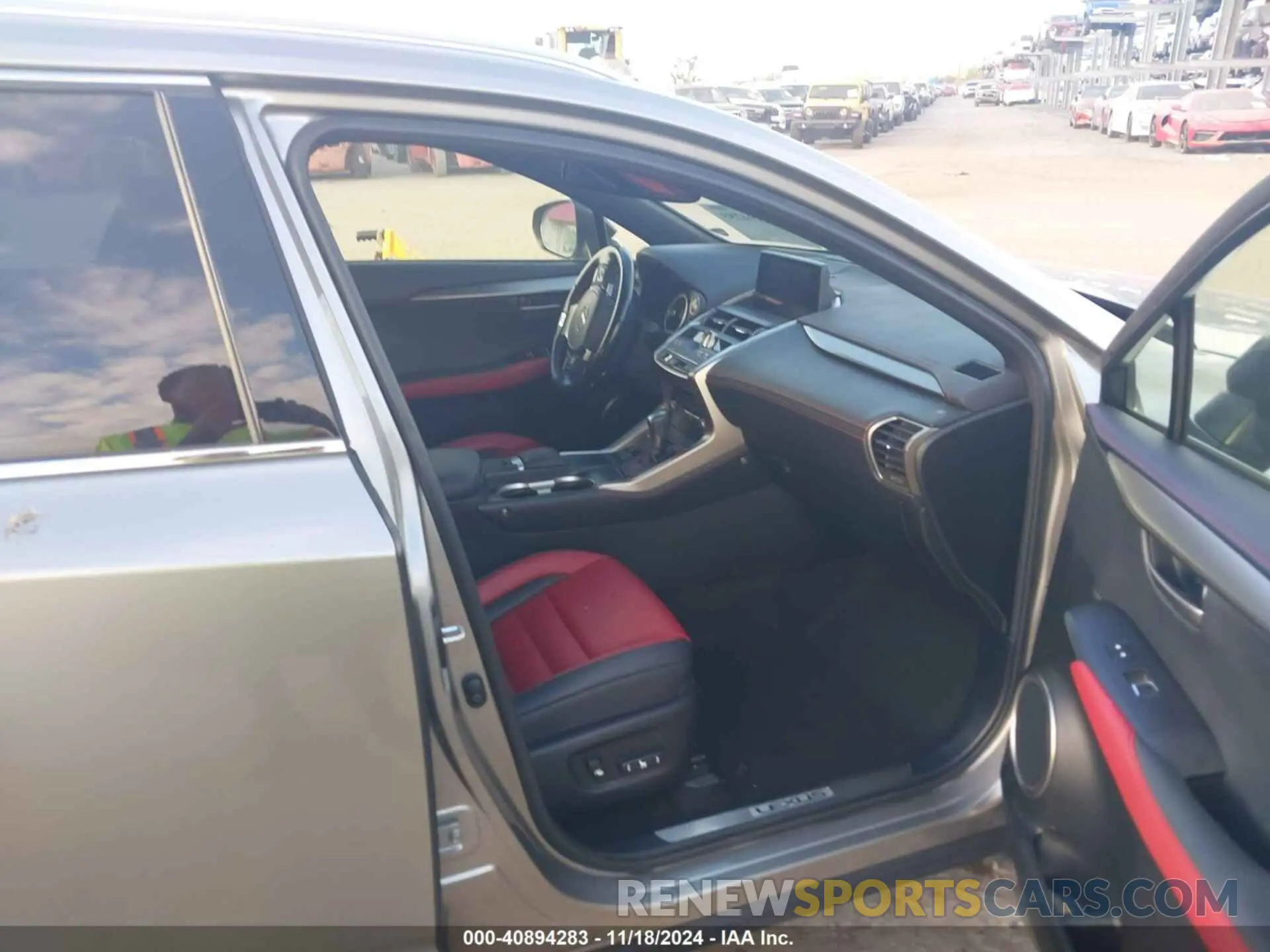 5 fotografías del automóvil dañado JTJSARBZXM2190953 LEXUS NX 300 2021