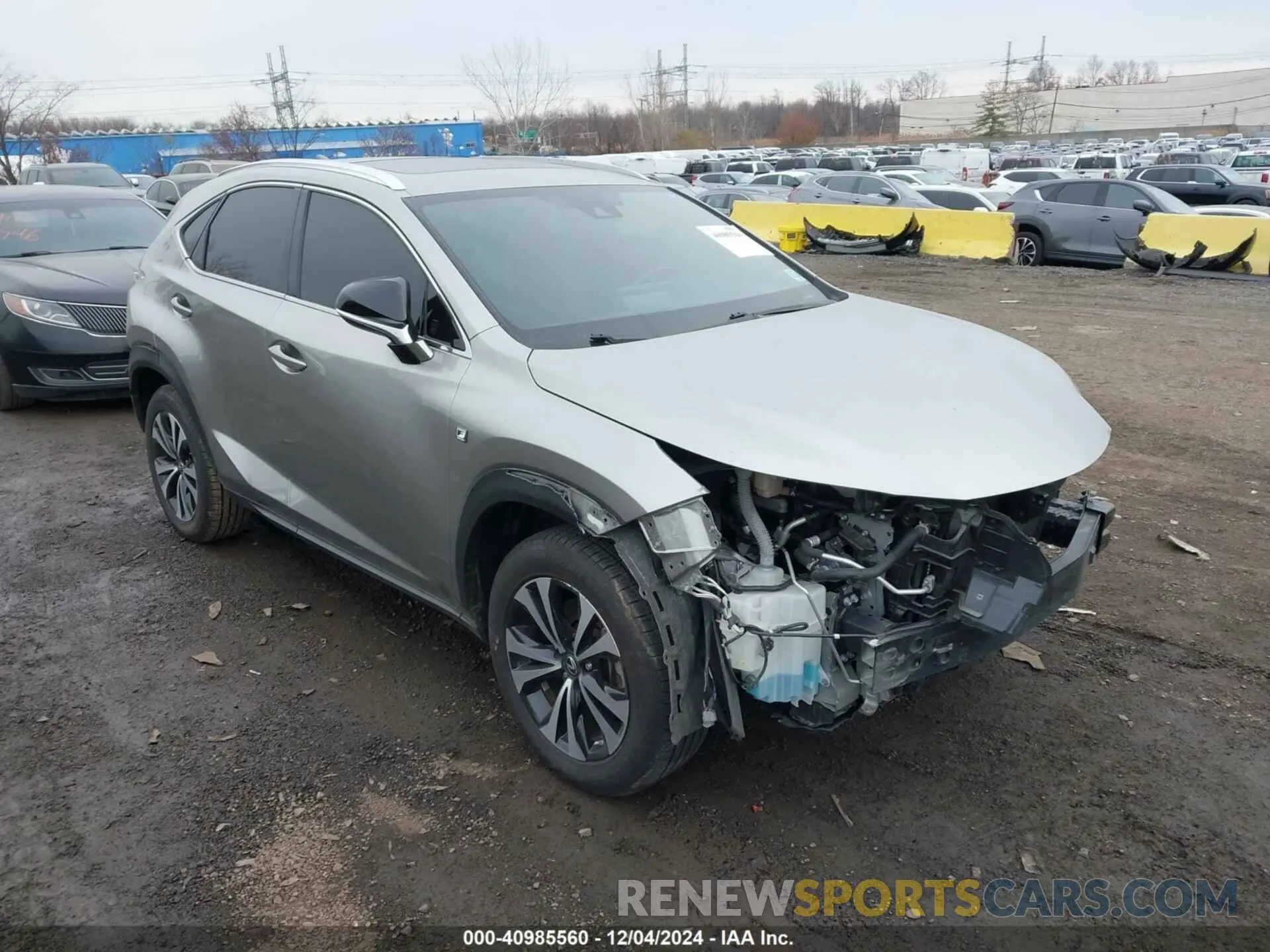 1 fotografías del automóvil dañado JTJSARDZ2M2255906 LEXUS NX 300 2021