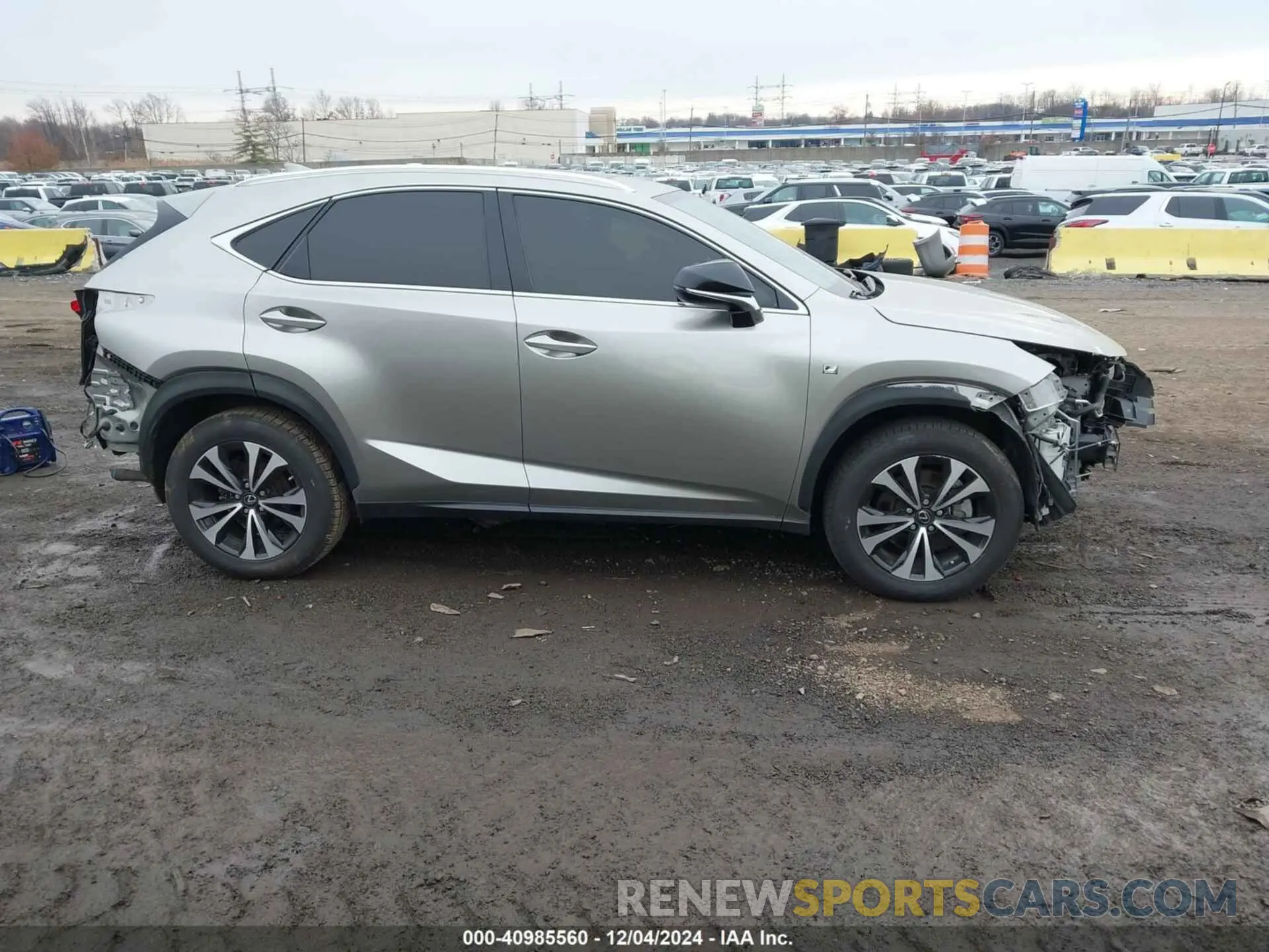13 fotografías del automóvil dañado JTJSARDZ2M2255906 LEXUS NX 300 2021