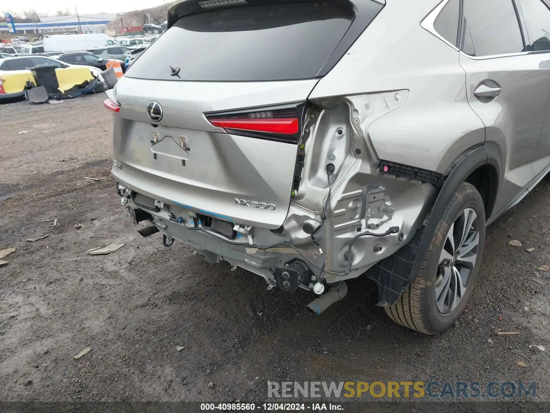 19 fotografías del automóvil dañado JTJSARDZ2M2255906 LEXUS NX 300 2021
