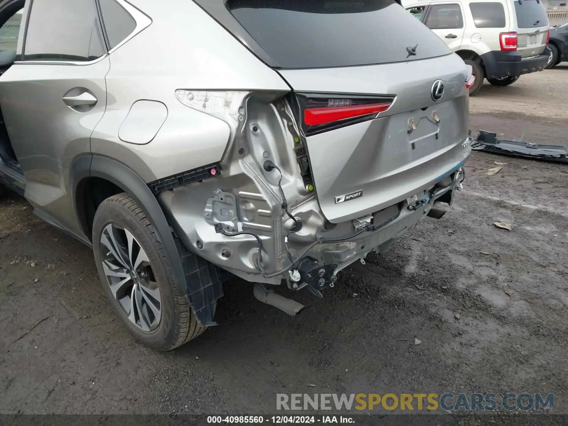 20 fotografías del automóvil dañado JTJSARDZ2M2255906 LEXUS NX 300 2021