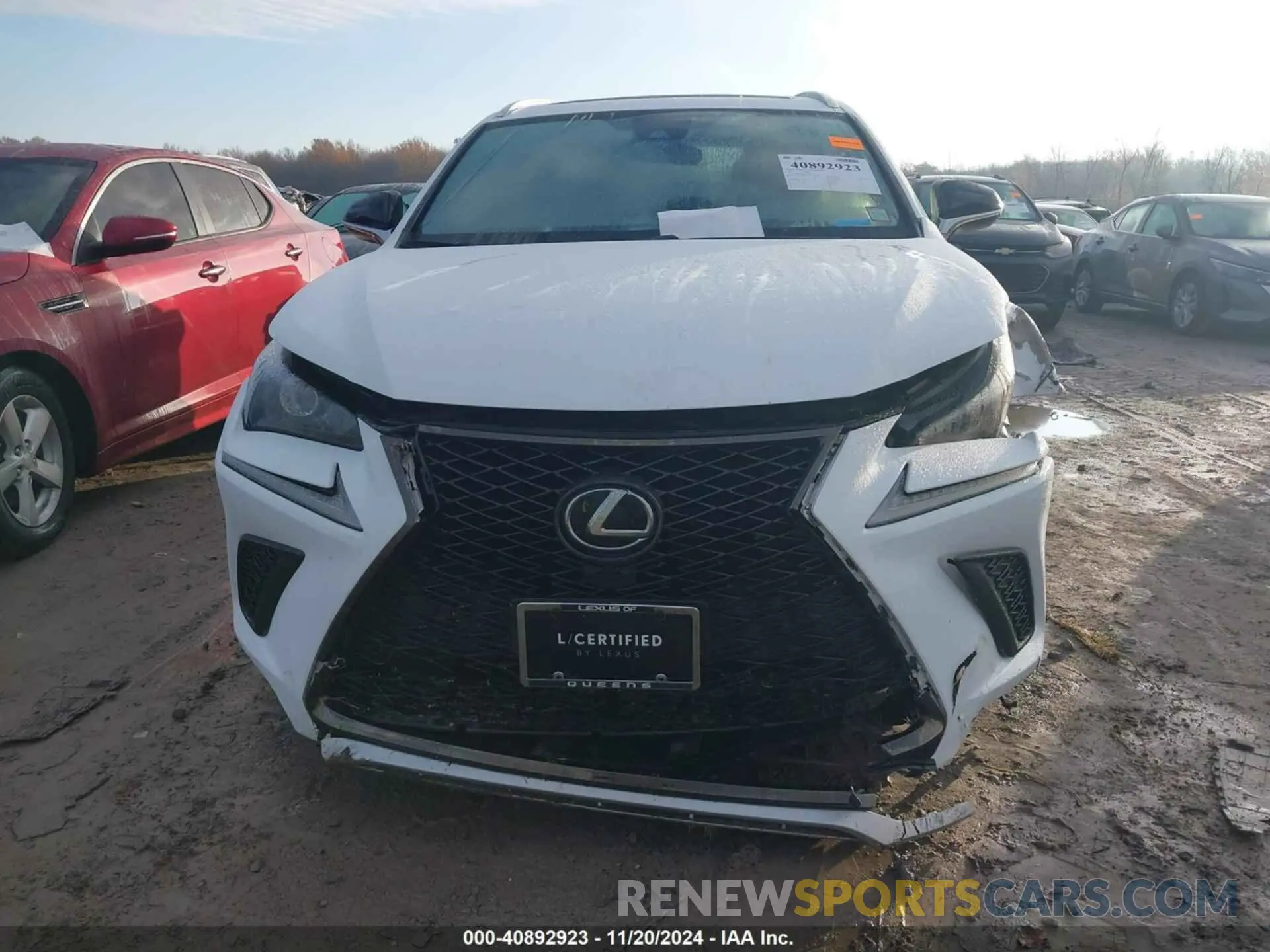 12 fotografías del automóvil dañado JTJSARDZ5M2239697 LEXUS NX 300 2021