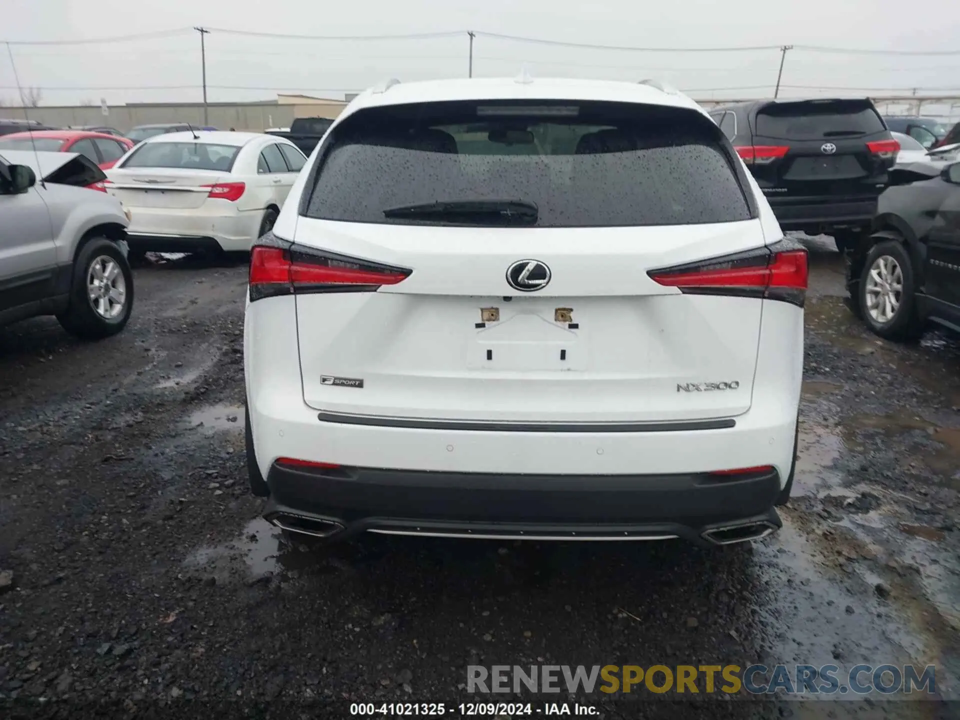 16 fotografías del automóvil dañado JTJSARDZ6M5021671 LEXUS NX 300 2021