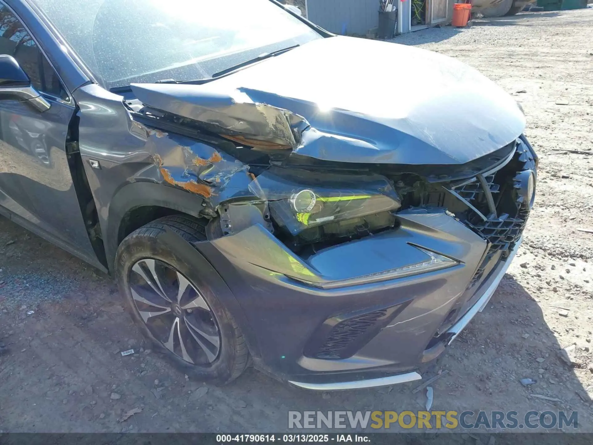 6 fotografías del automóvil dañado JTJSARDZ8M2253108 LEXUS NX 300 2021