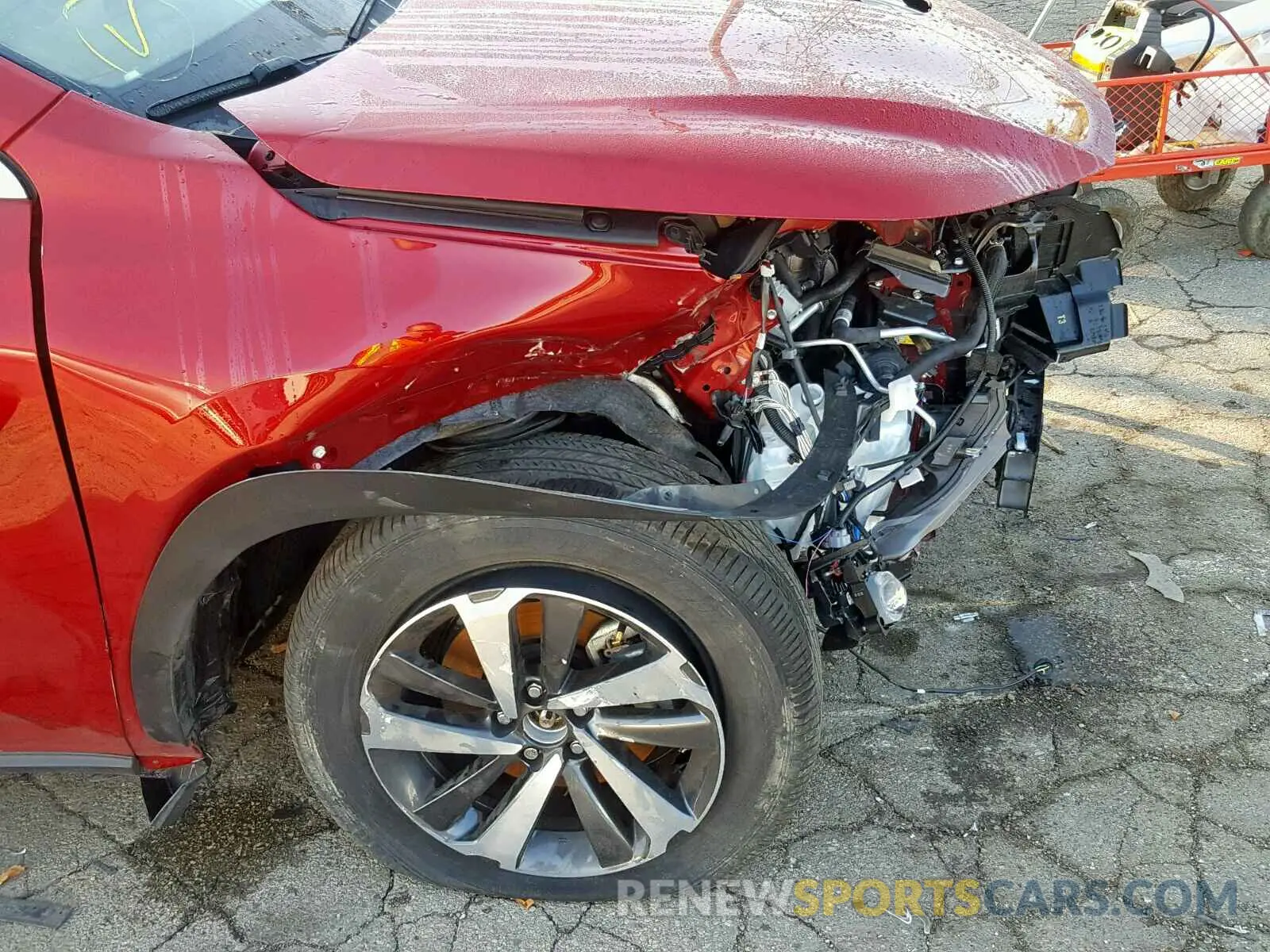 9 fotografías del automóvil dañado JTJBARBZ6K2190915 LEXUS NX 300 BAS 2019