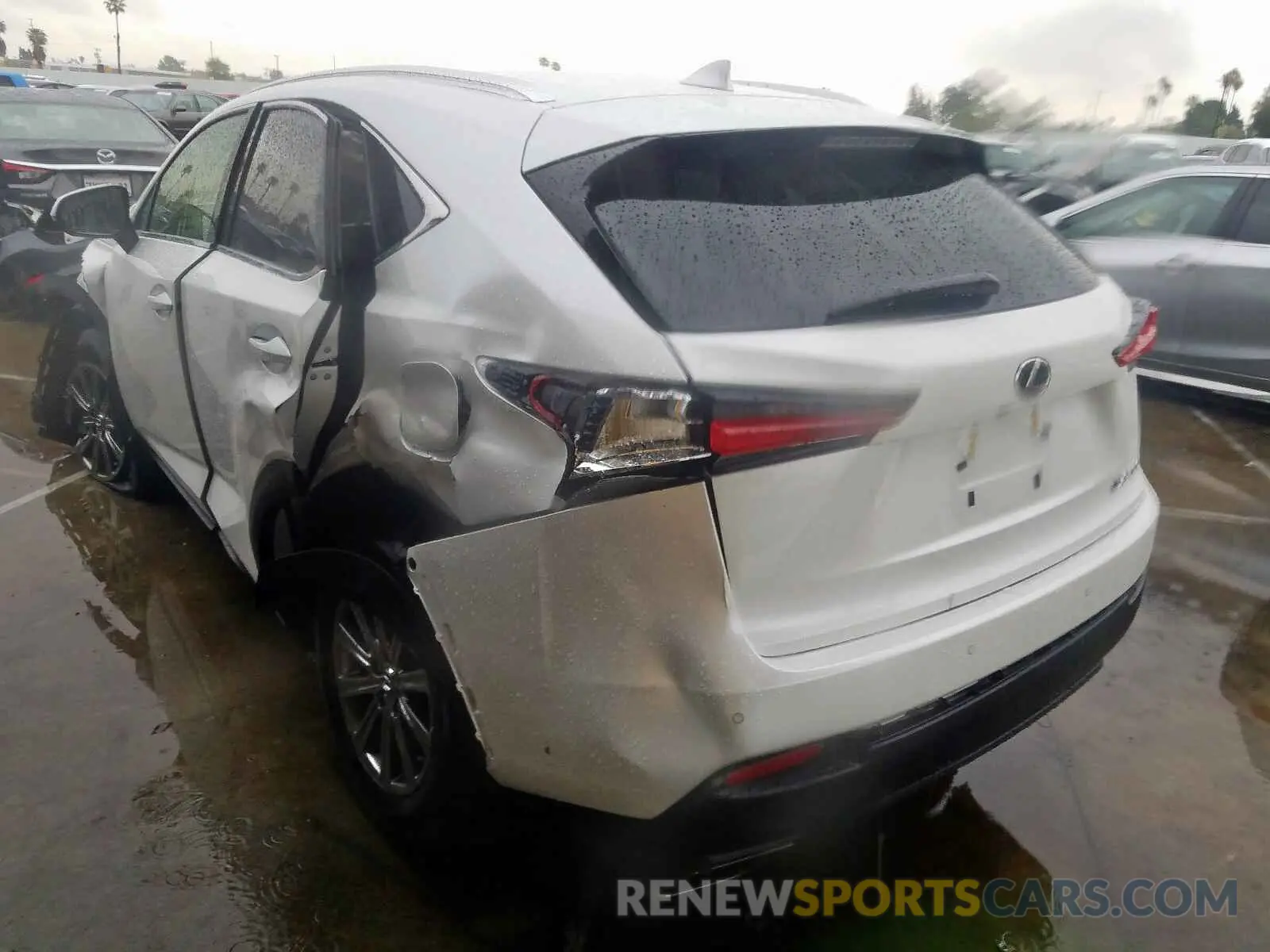 3 fotografías del automóvil dañado JTJYARBZ4K2121604 LEXUS NX 300 BAS 2019