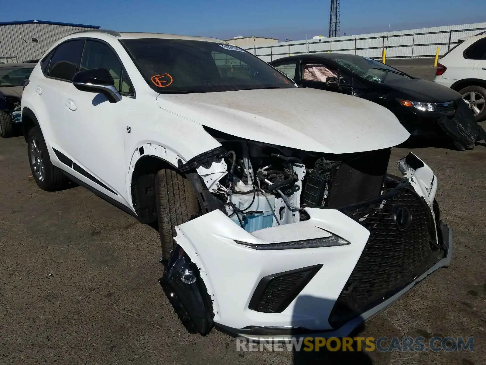 1 fotografías del automóvil dañado JTJYARBZ5K2148035 LEXUS NX 300 BAS 2019