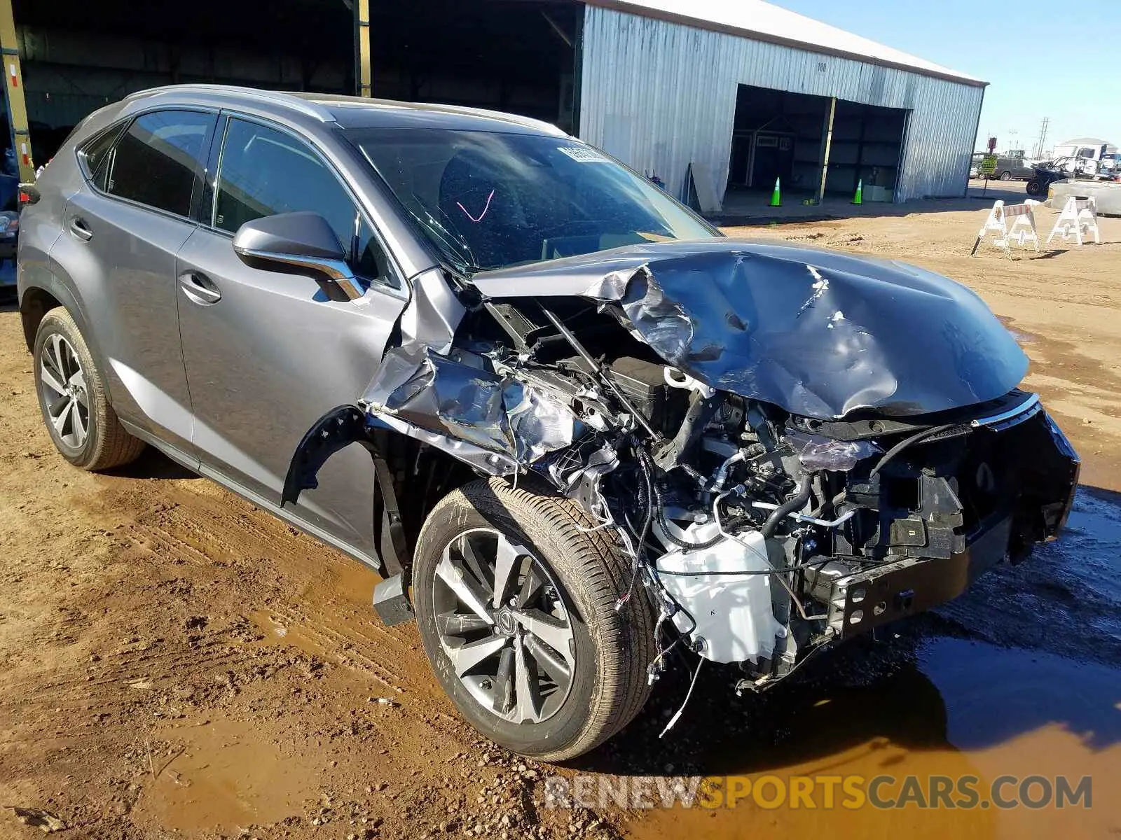1 fotografías del automóvil dañado JTJYARBZ7K2146139 LEXUS NX 300 BAS 2019