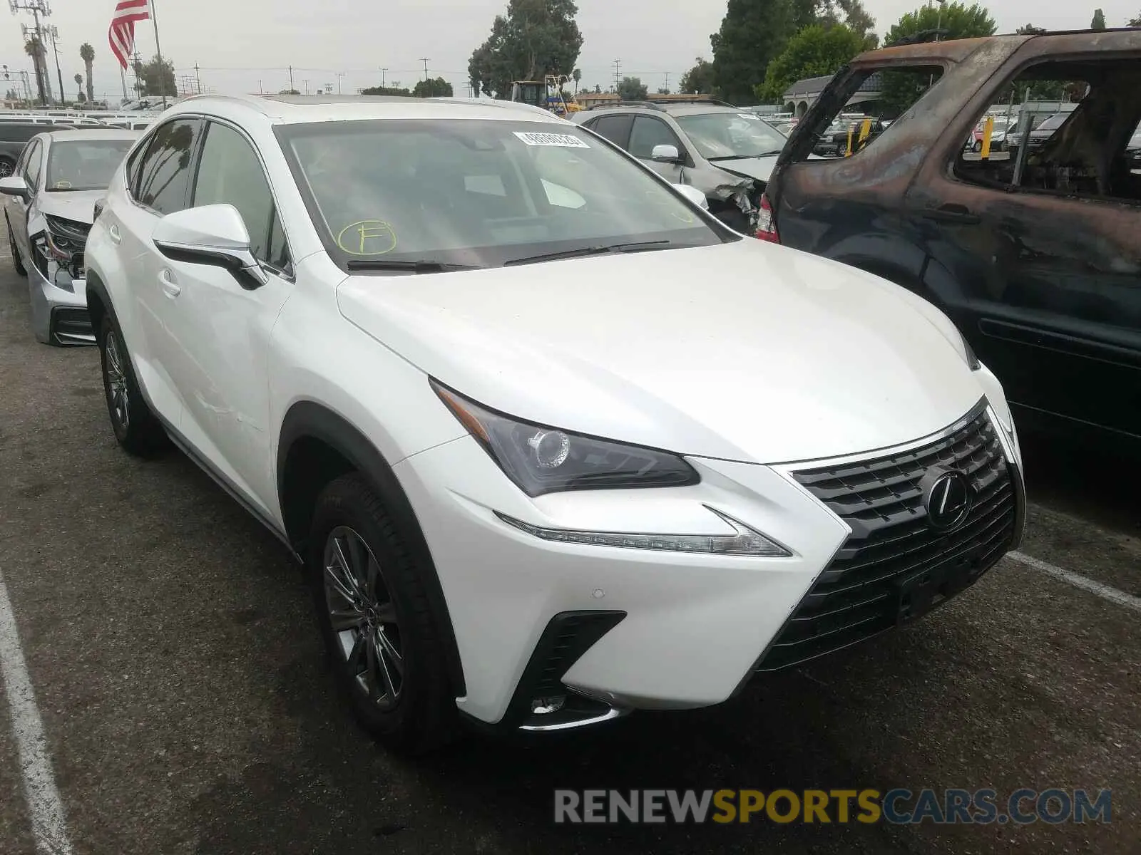 1 fotografías del automóvil dañado JTJYARBZ9K2148118 LEXUS NX 300 BAS 2019