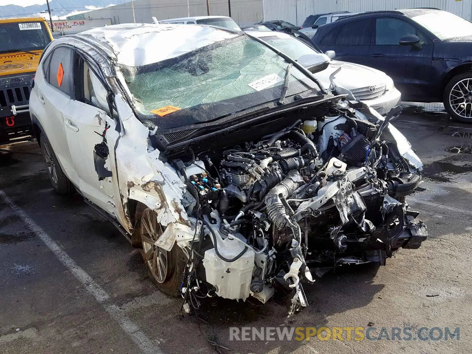 1 fotografías del automóvil dañado JTJAARBZ3L5007580 LEXUS NX 300 BAS 2020