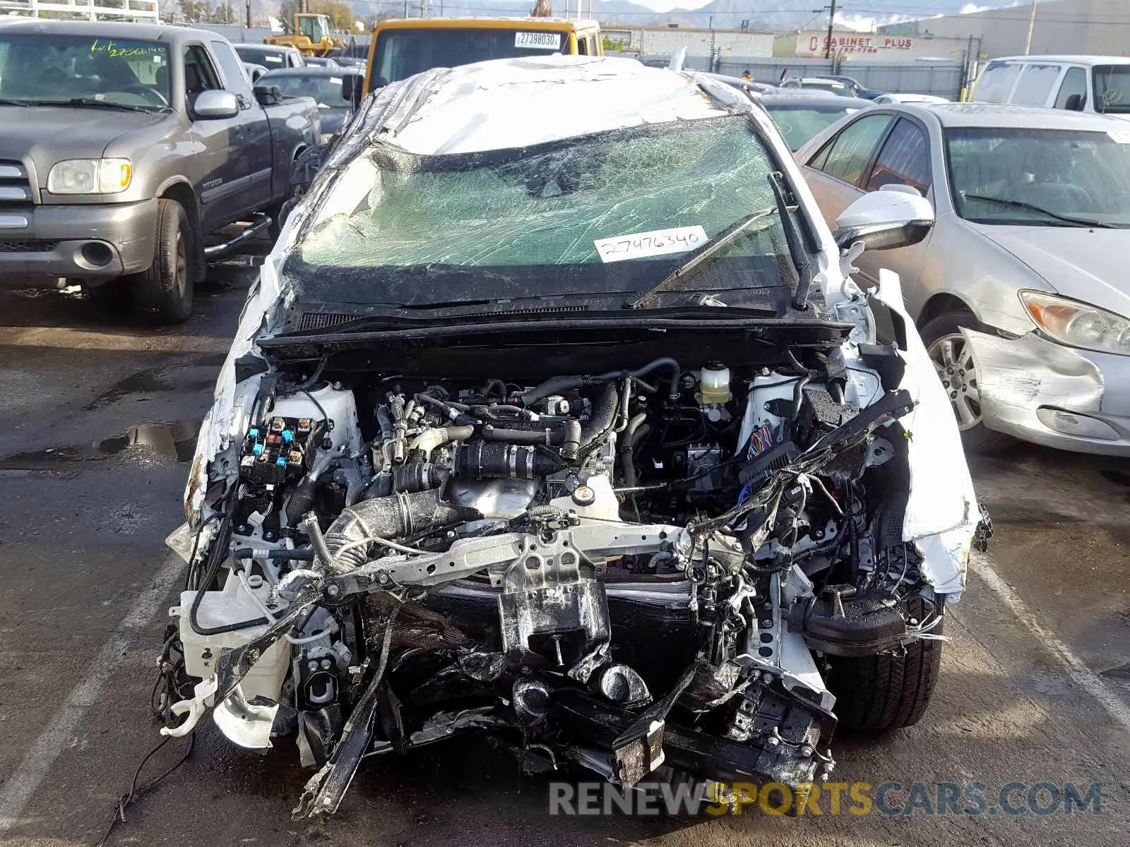 9 fotografías del automóvil dañado JTJAARBZ3L5007580 LEXUS NX 300 BAS 2020