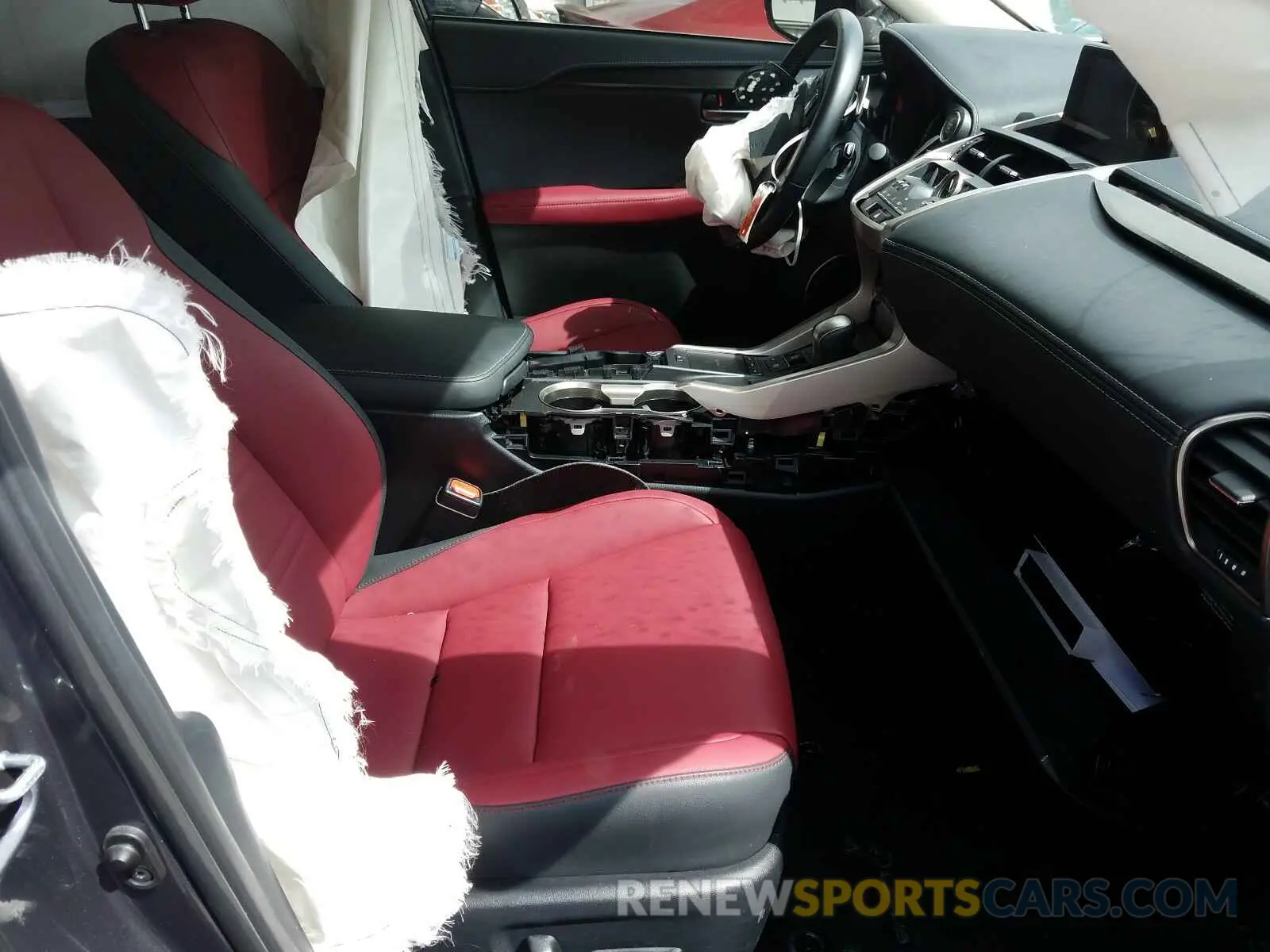 5 fotografías del automóvil dañado JTJAARBZ8L5004366 LEXUS NX 300 BAS 2020