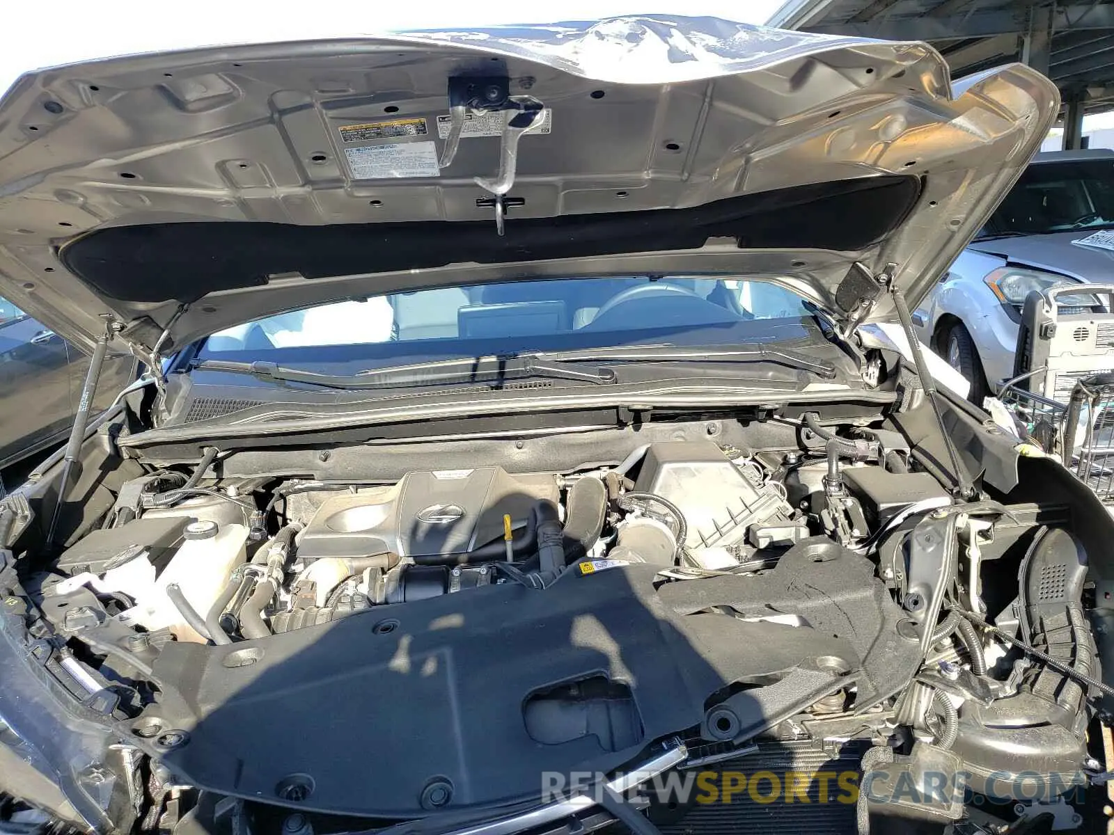7 fotografías del automóvil dañado JTJAARBZ8L5015528 LEXUS NX 300 BAS 2020