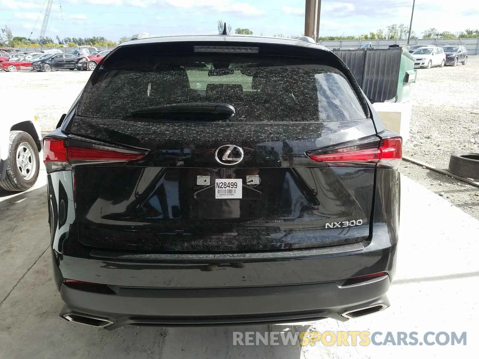 10 fotografías del automóvil dañado JTJAARBZ9L5005669 LEXUS NX 300 BAS 2020