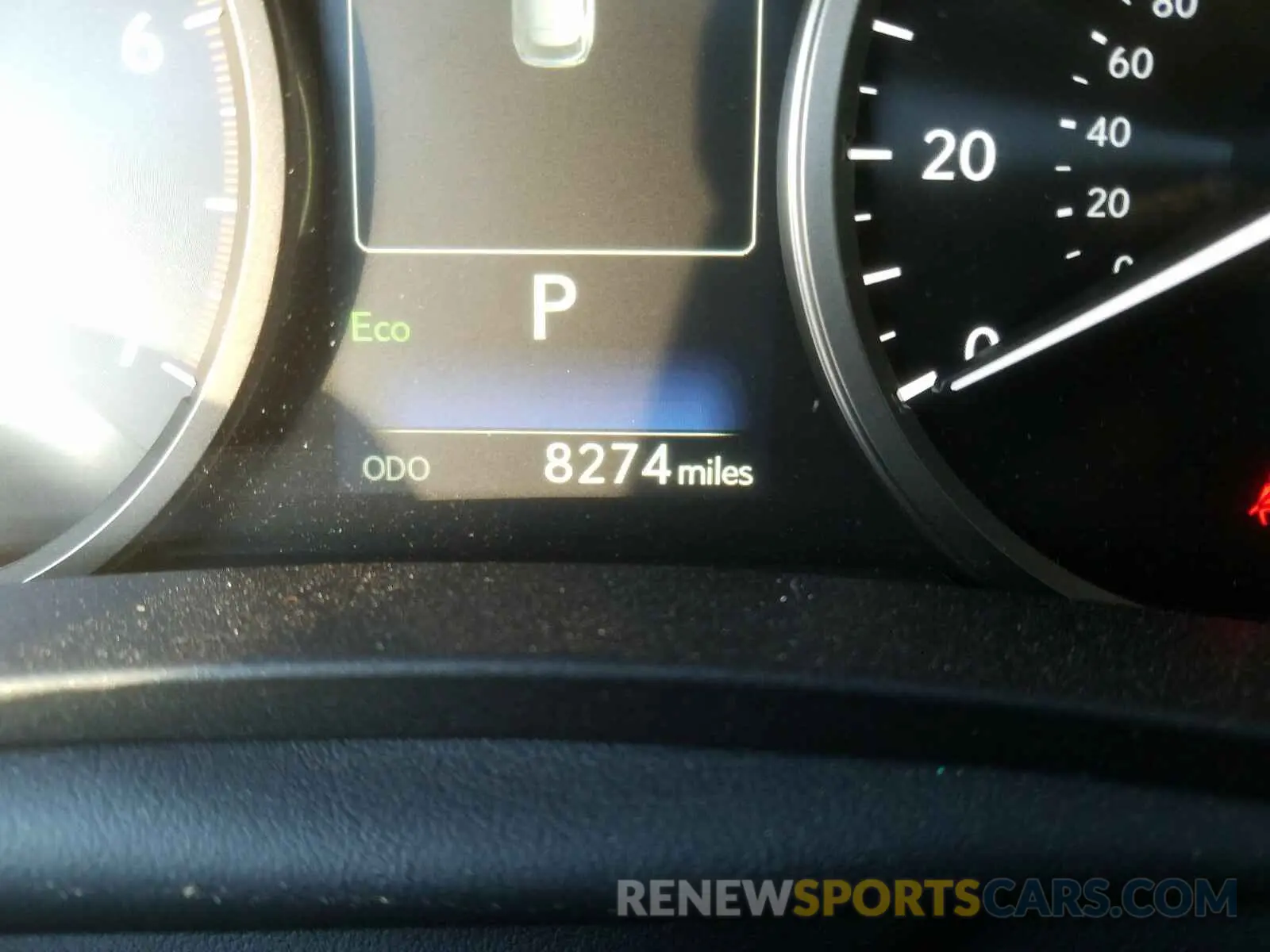 8 fotografías del automóvil dañado JTJAARBZXL5000996 LEXUS NX 300 BAS 2020