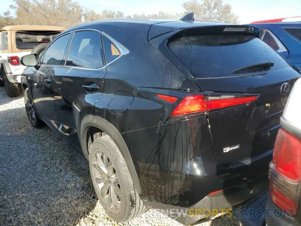 6 fotografías del automóvil dañado JTJJARBZ4L2172183 LEXUS NX 300 F S 2020