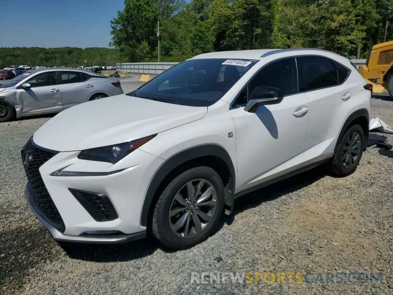 1 fotografías del automóvil dañado JTJJARBZ8L5005016 LEXUS NX 300 F S 2020