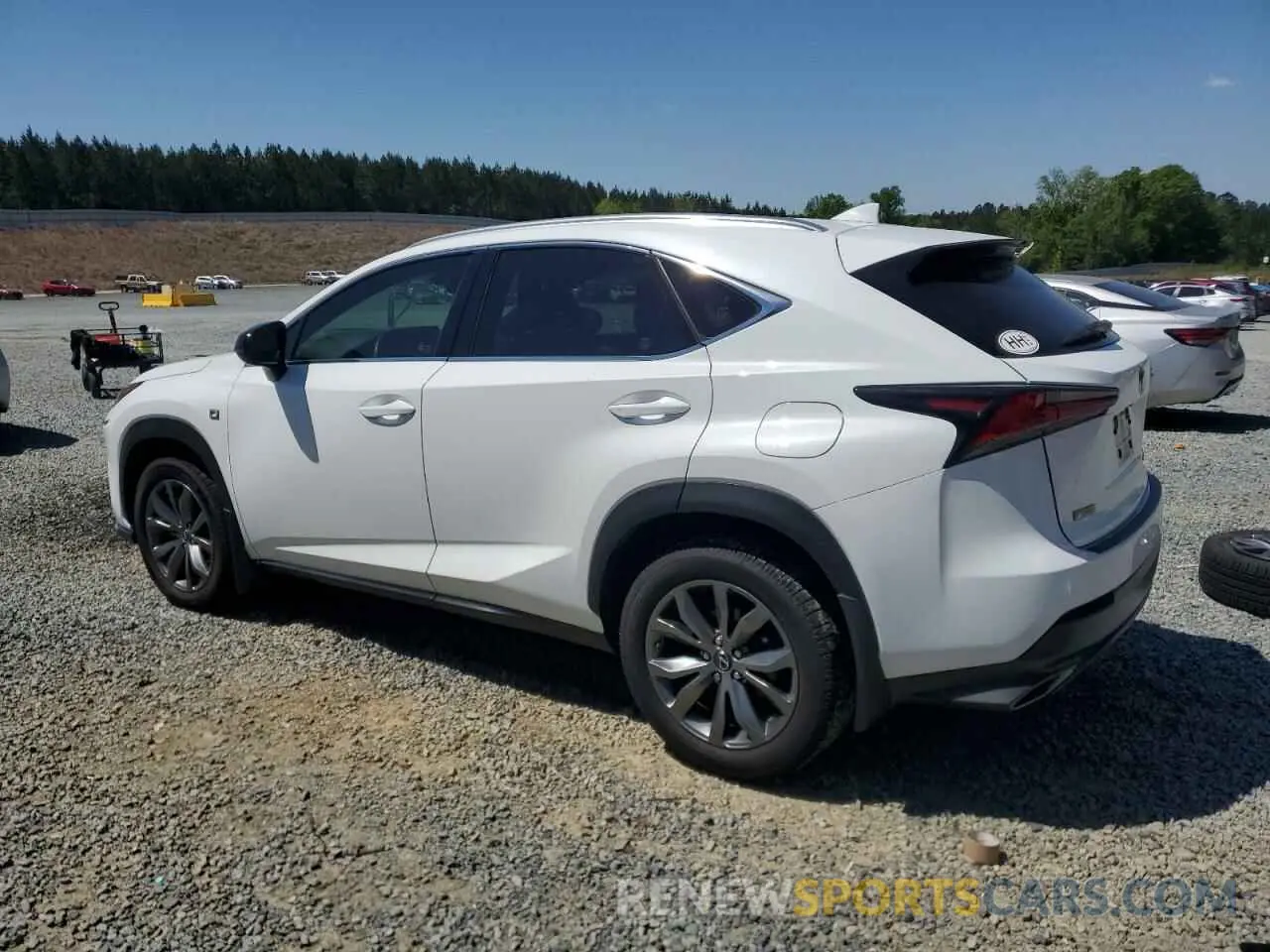 2 fotografías del automóvil dañado JTJJARBZ8L5005016 LEXUS NX 300 F S 2020