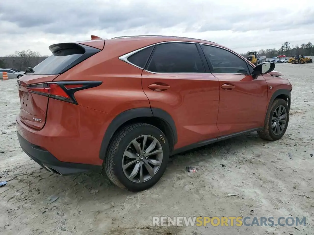 3 fotografías del automóvil dañado JTJSARBZ0L2171729 LEXUS NX 300 F S 2020