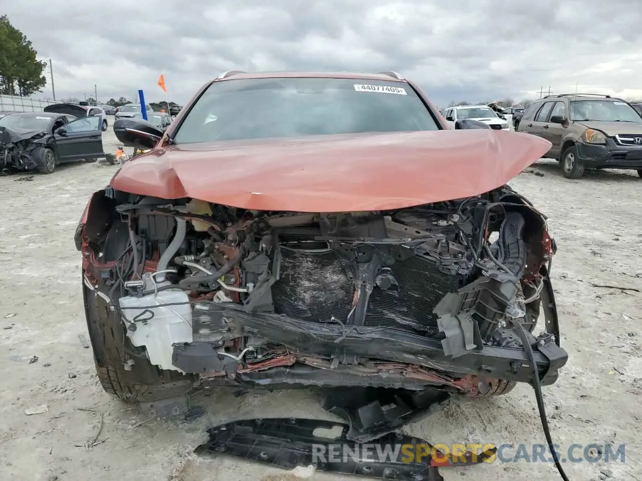 5 fotografías del automóvil dañado JTJSARBZ0L2171729 LEXUS NX 300 F S 2020