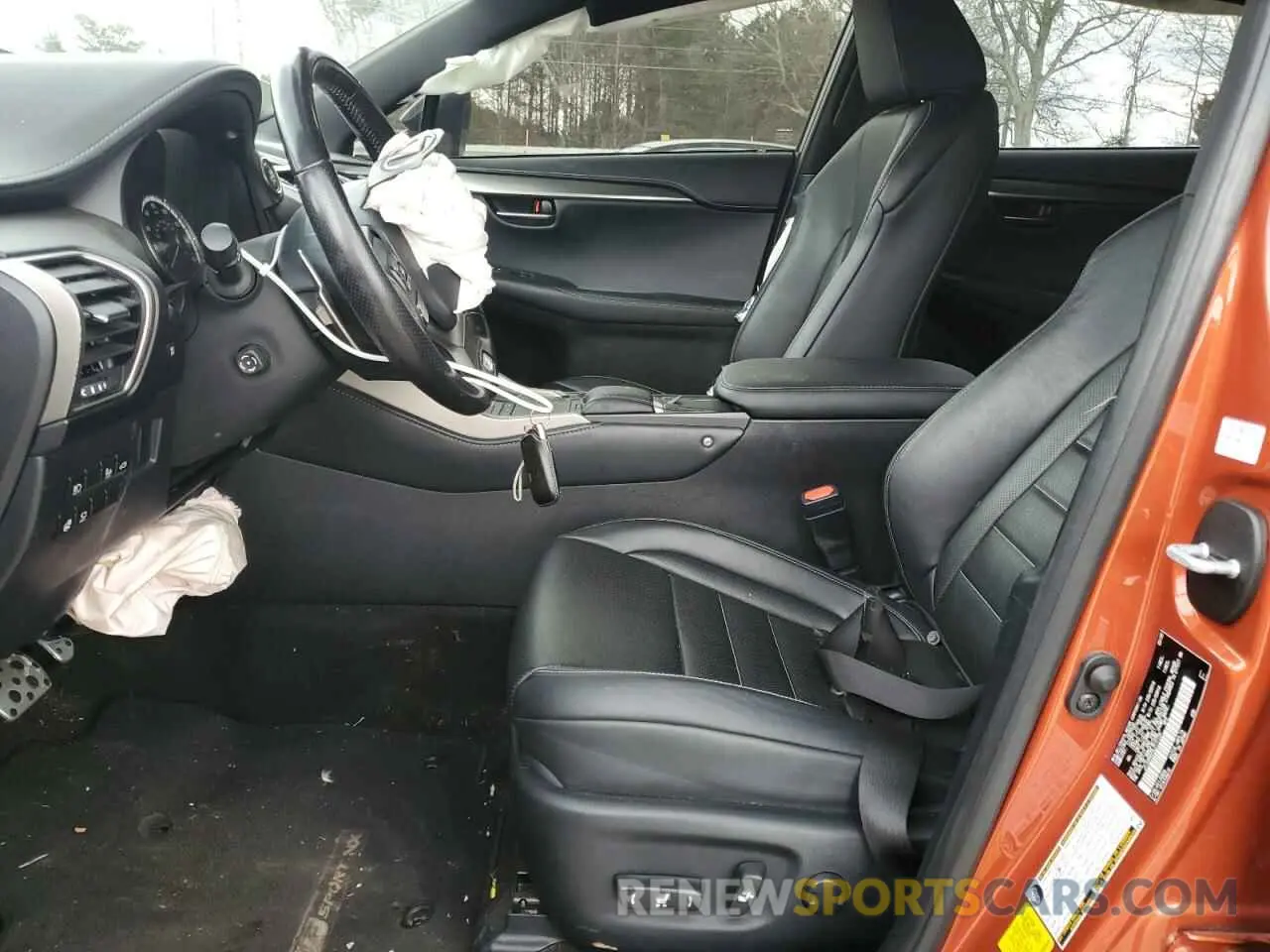 7 fotografías del automóvil dañado JTJSARBZ0L2171729 LEXUS NX 300 F S 2020