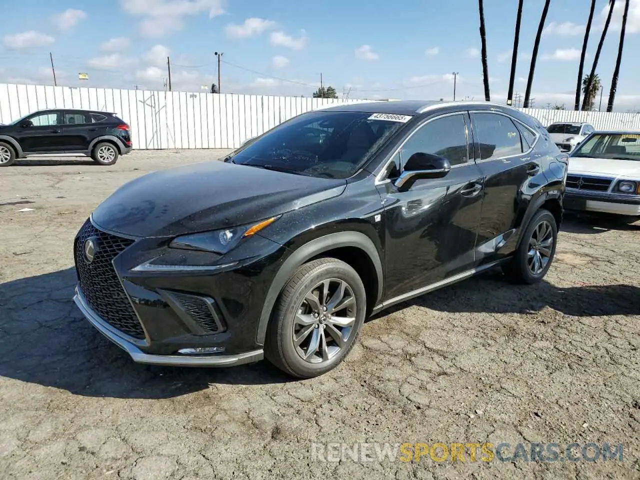 1 fotografías del automóvil dañado JTJSARBZ1L2169584 LEXUS NX 300 F S 2020