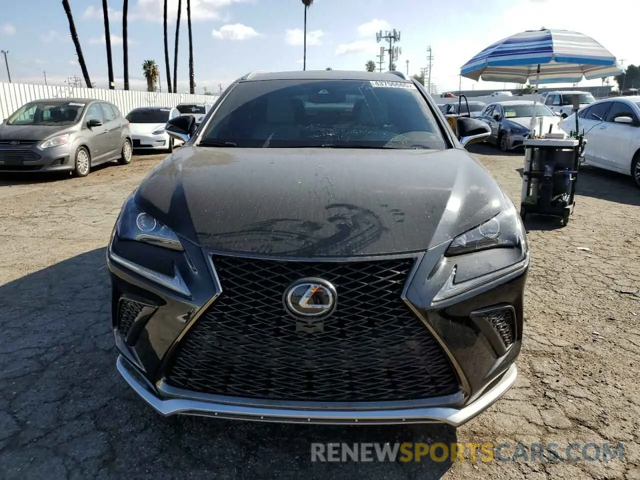 5 fotografías del automóvil dañado JTJSARBZ1L2169584 LEXUS NX 300 F S 2020
