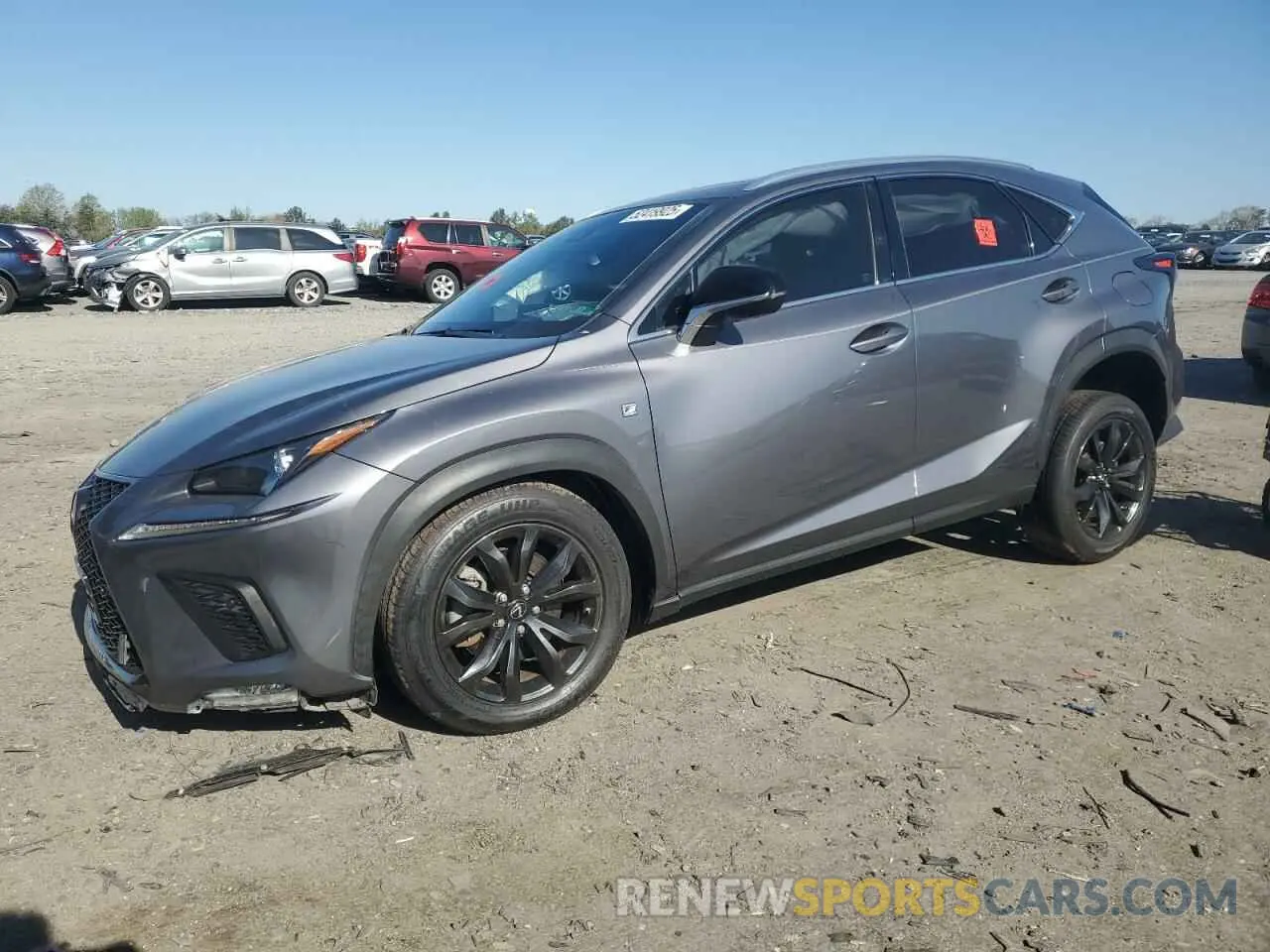 1 fotografías del automóvil dañado JTJSARBZ4L5007172 LEXUS NX 300 F S 2020