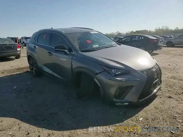 12 fotografías del automóvil dañado JTJSARBZ4L5007172 LEXUS NX 300 F S 2020