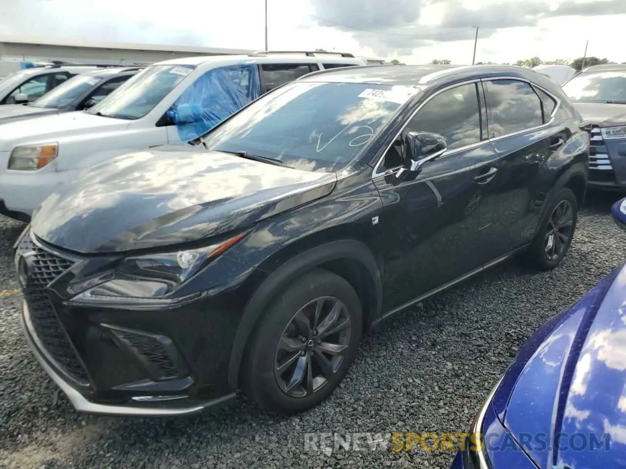 1 fotografías del automóvil dañado JTJSARBZ9L5016093 LEXUS NX 300 F S 2020