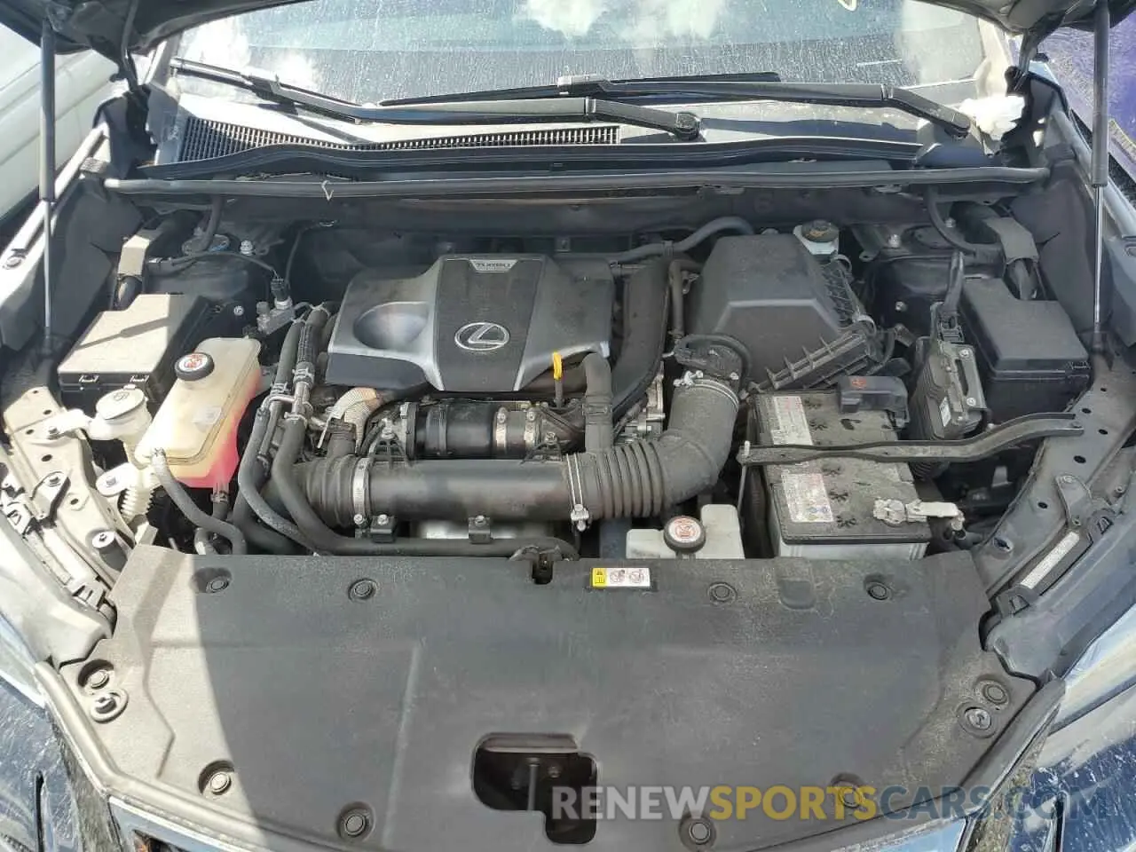 12 fotografías del automóvil dañado JTJSARBZ9L5016093 LEXUS NX 300 F S 2020