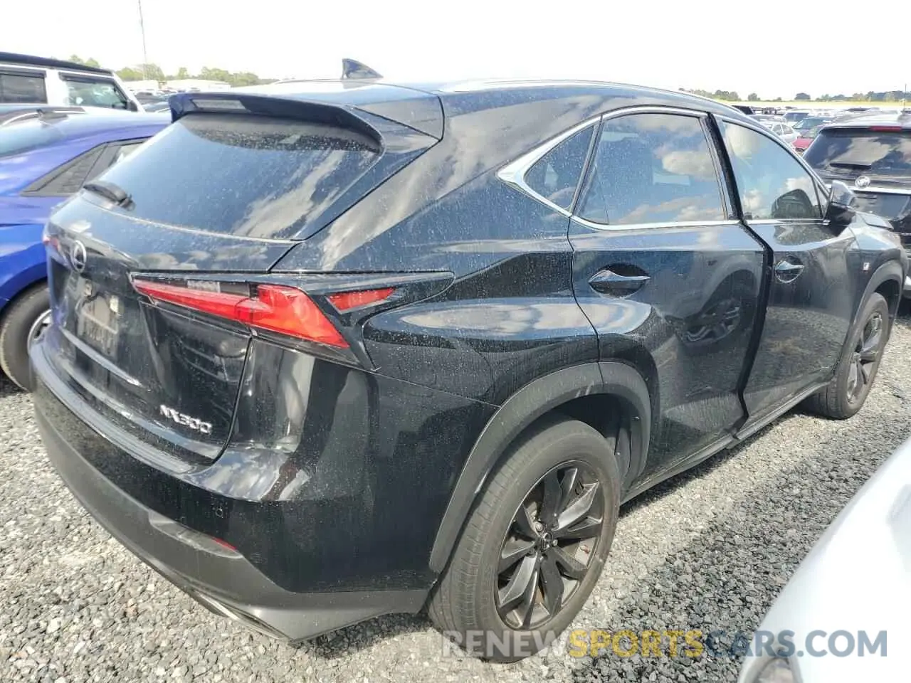3 fotografías del automóvil dañado JTJSARBZ9L5016093 LEXUS NX 300 F S 2020