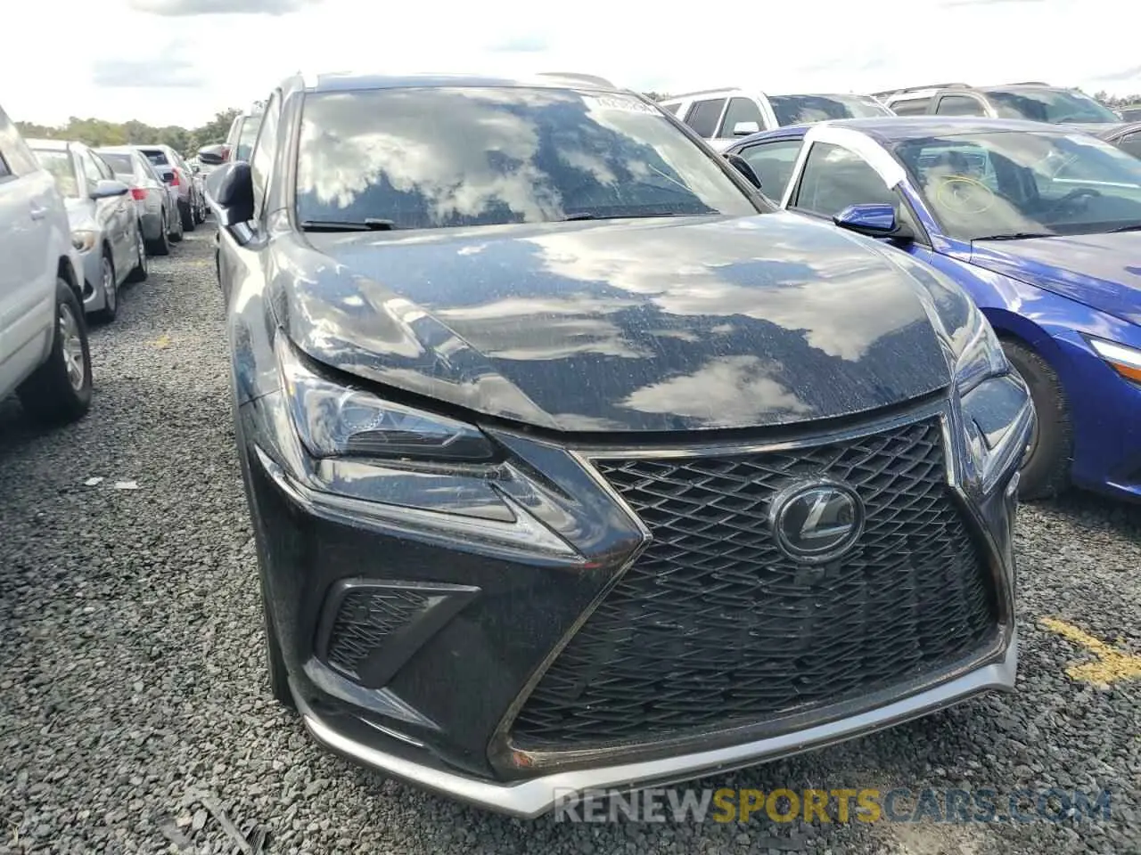 5 fotografías del automóvil dañado JTJSARBZ9L5016093 LEXUS NX 300 F S 2020