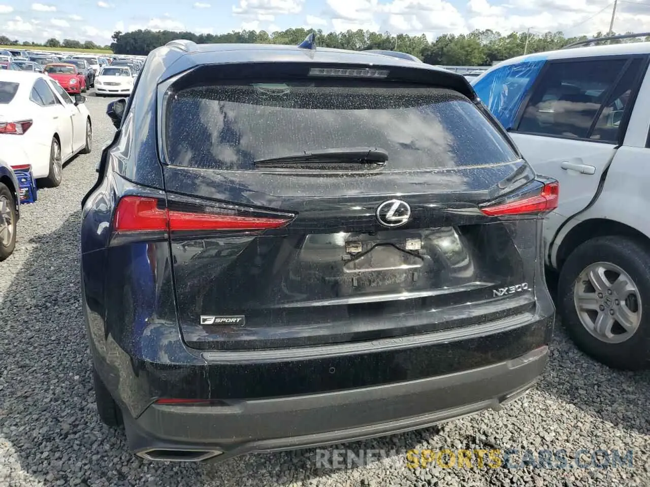6 fotografías del automóvil dañado JTJSARBZ9L5016093 LEXUS NX 300 F S 2020