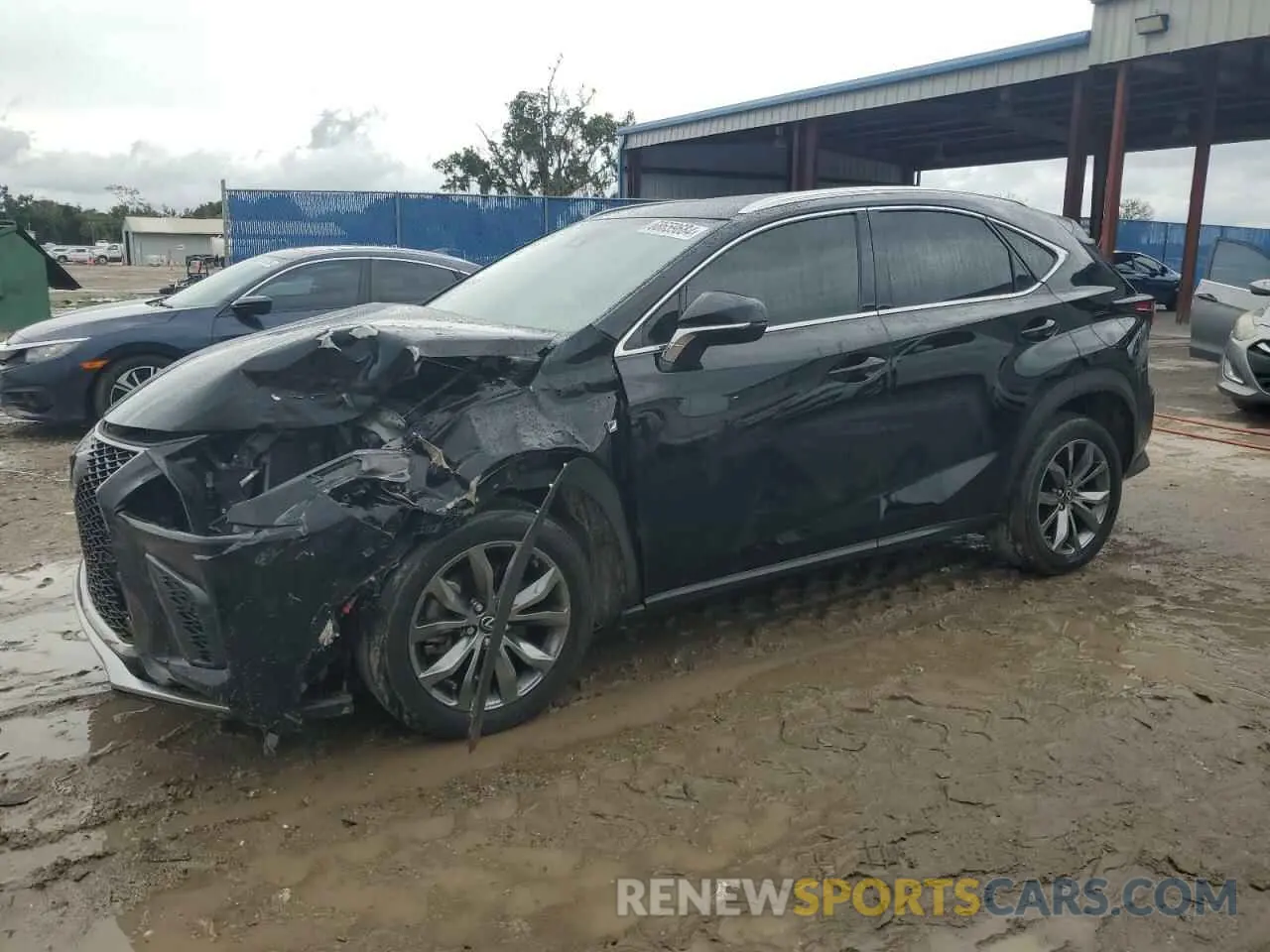 1 fotografías del automóvil dañado JTJSARBZXL2171334 LEXUS NX 300 F S 2020
